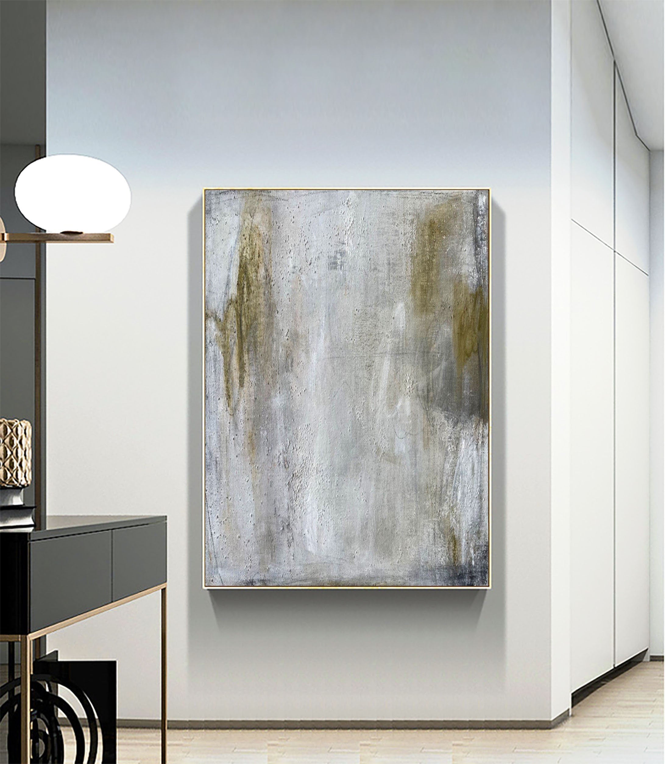 Textured Abstract Serenity Wall Art