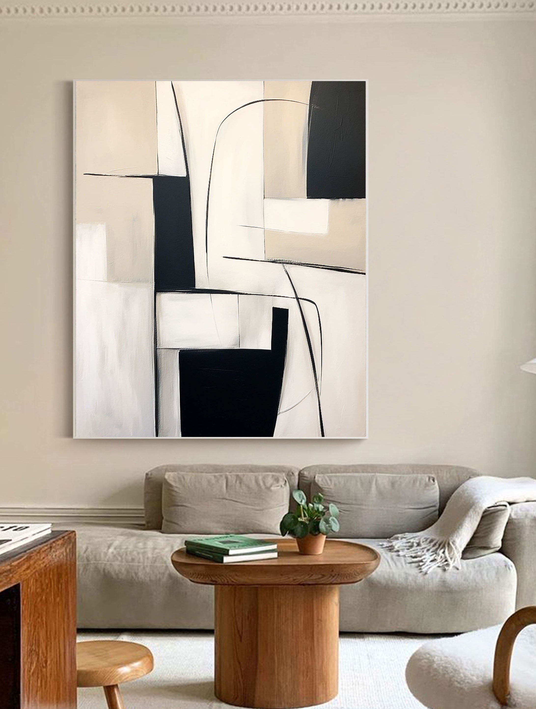 Abstract Geometric Elegance Wall Art