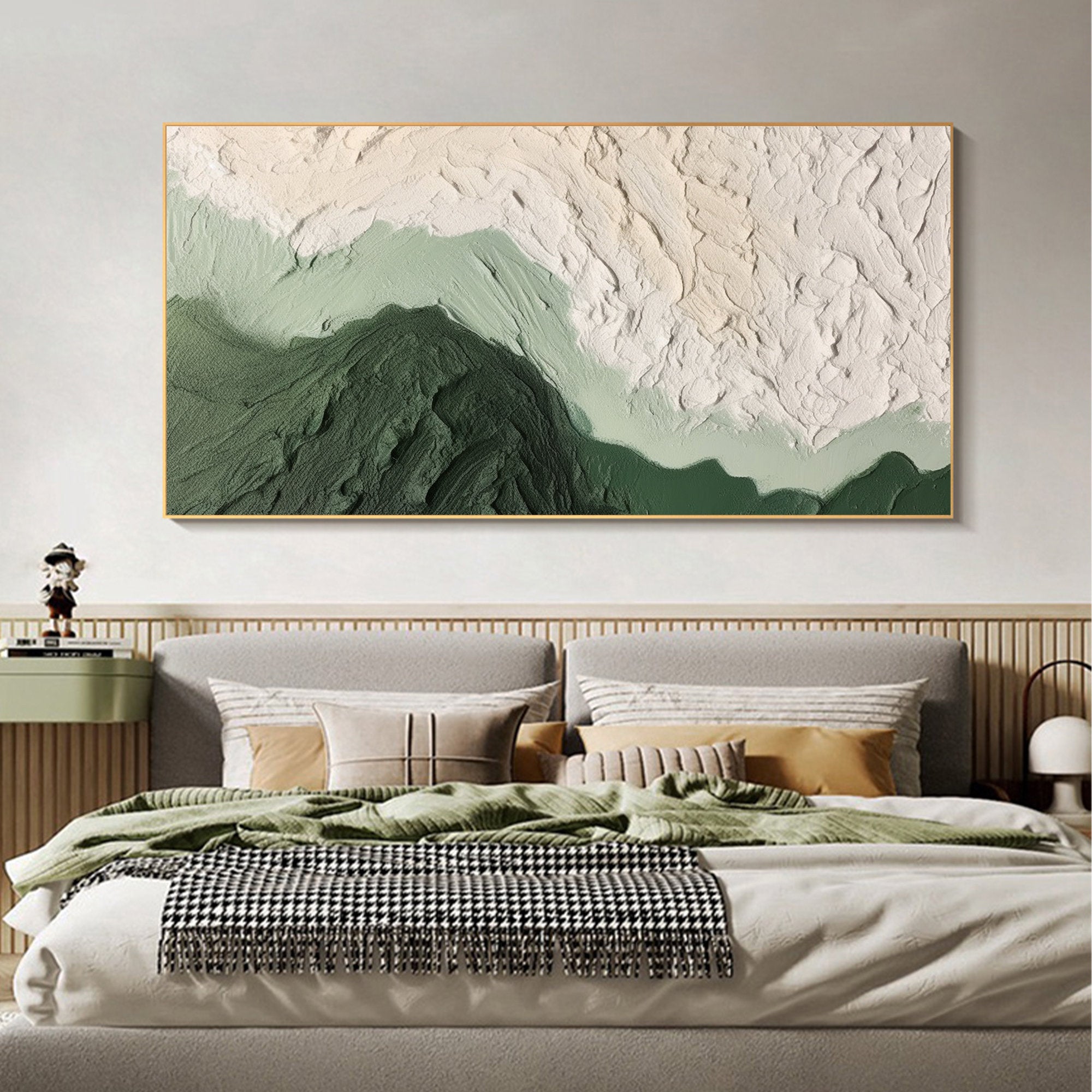 Forest Ridge - Abstract Textured Wall Art