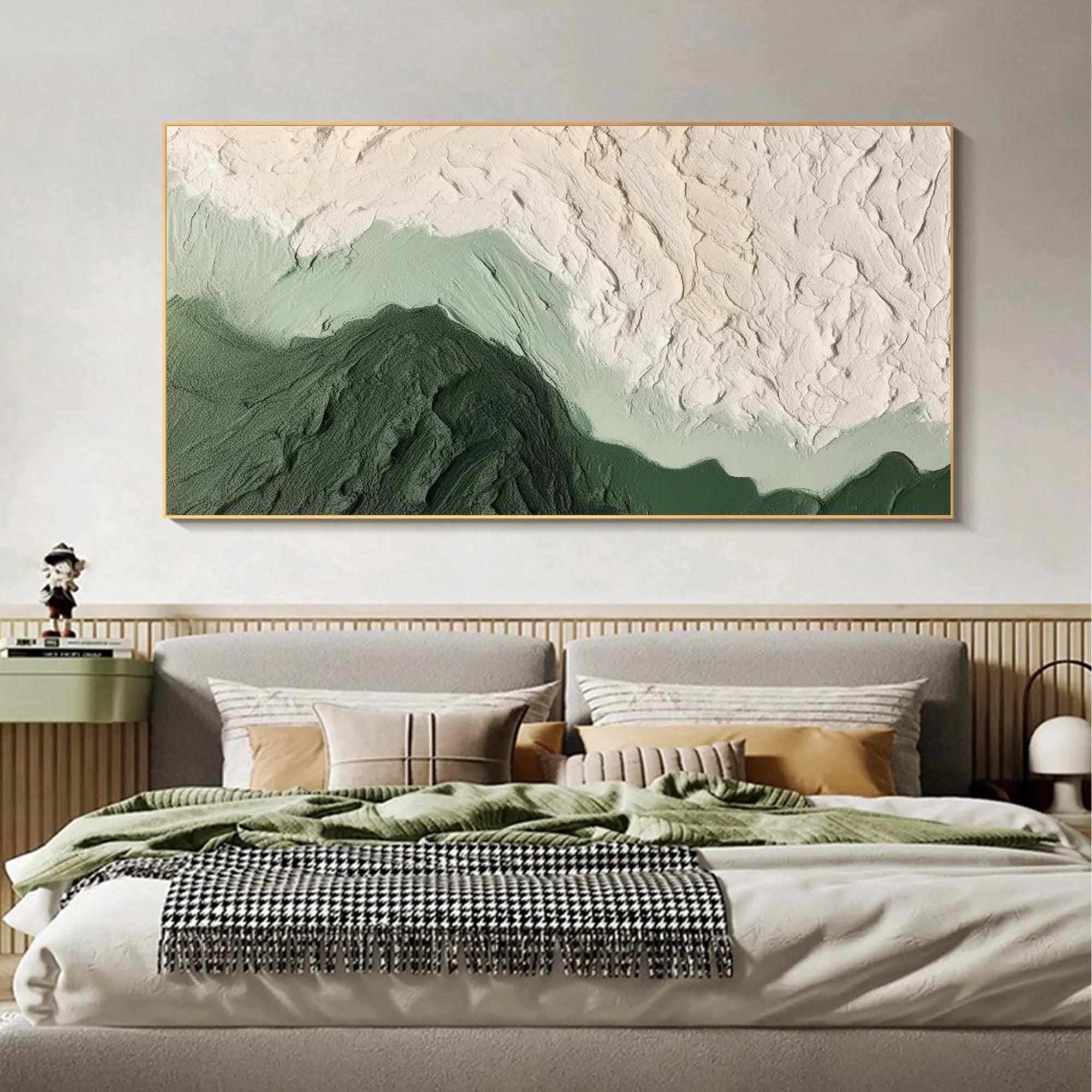 Forest Ridge-Modern Interior Design Mountain Thick Coating Three Dimensional Texture Wall Art - artextured