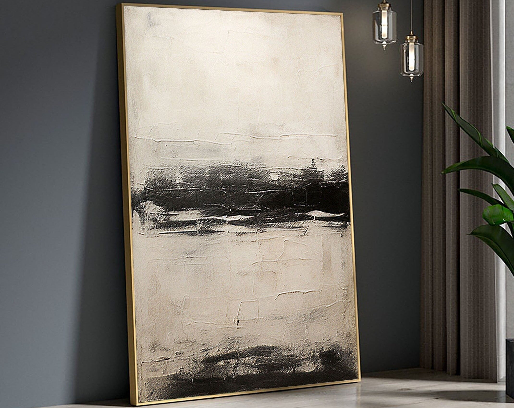 Modern Abstract Horizon Wall Art