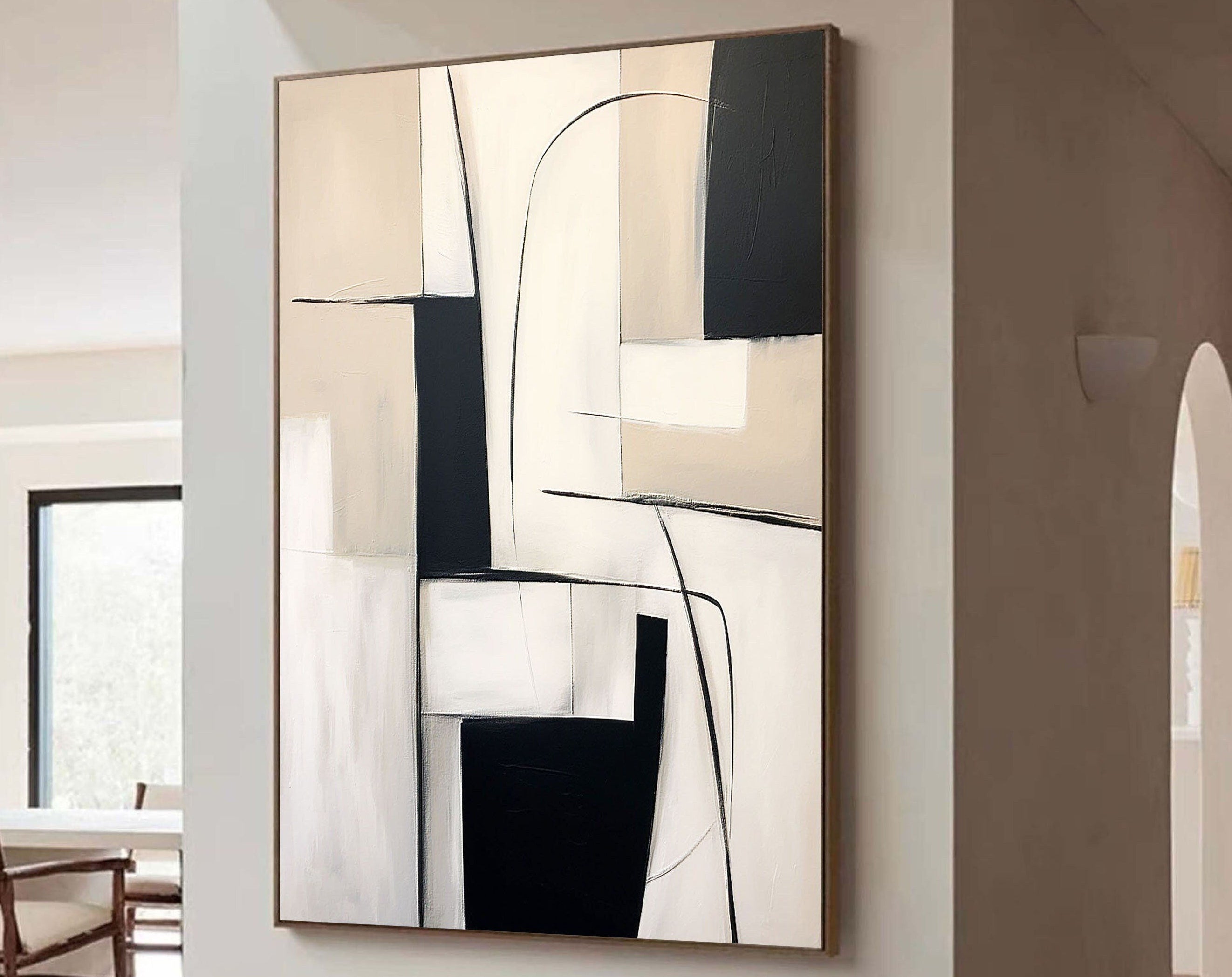 Abstract Geometric Elegance Wall Art
