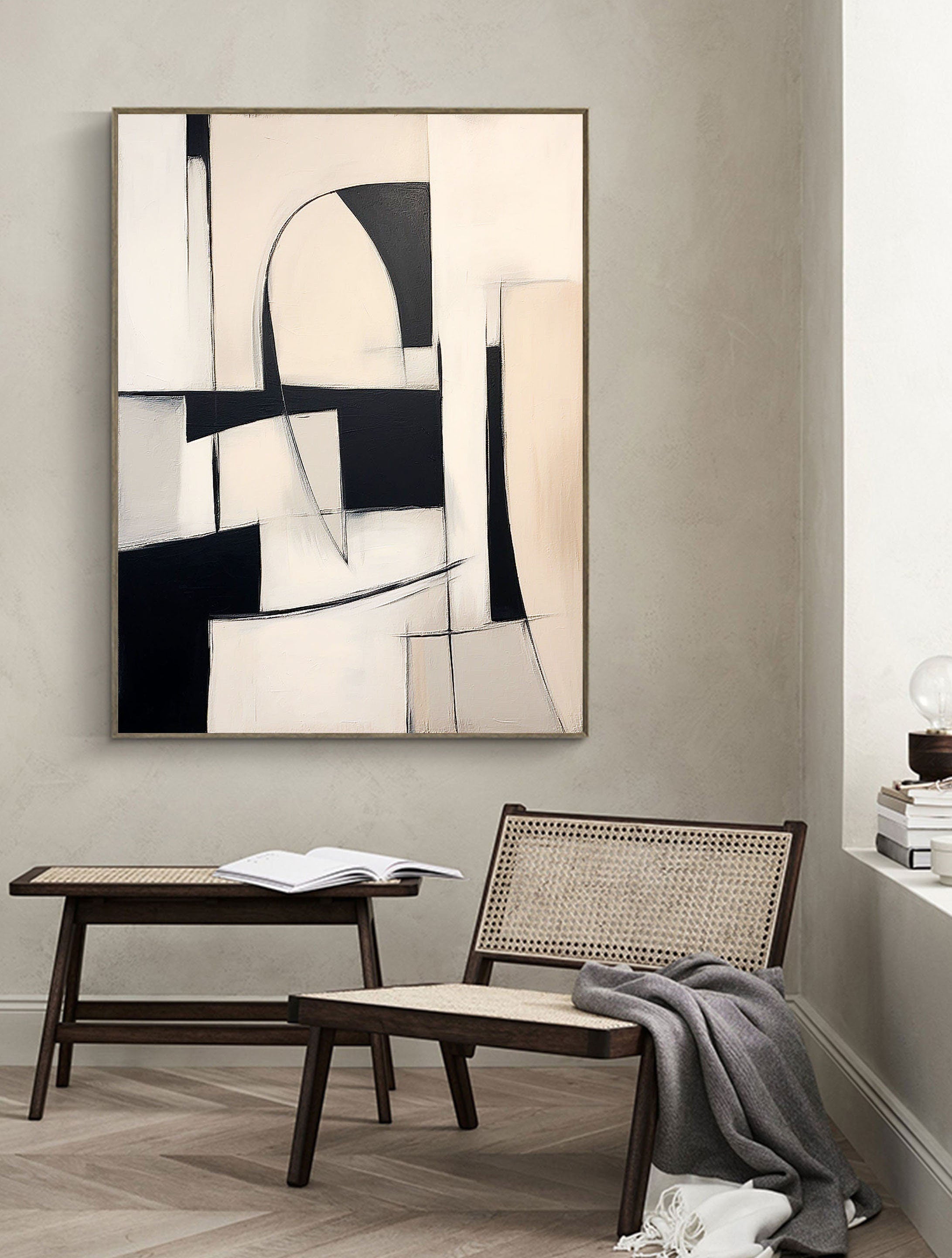 Abstract Harmony: Modern Geometric Wall Art