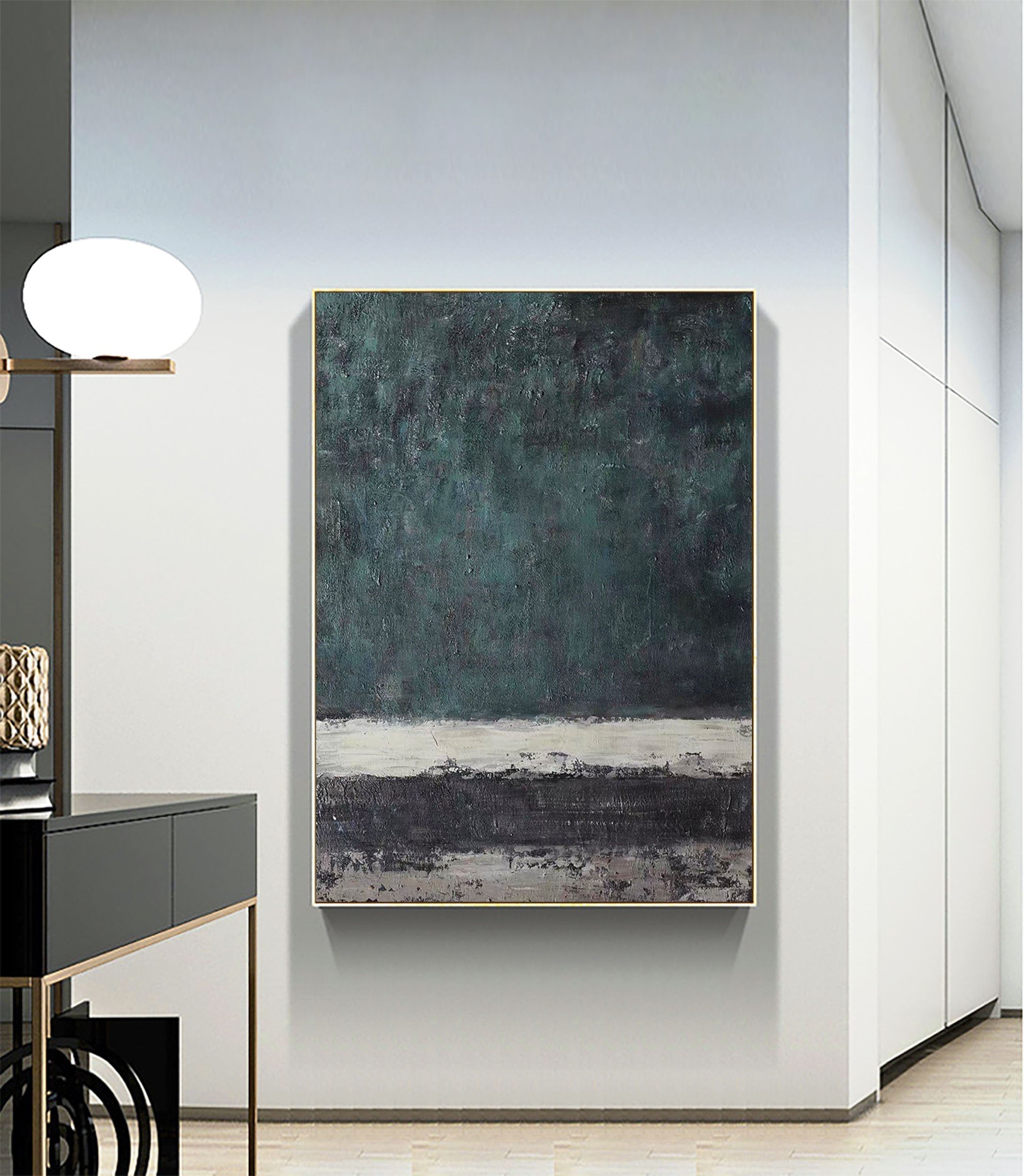 Echoes of Serenity: Abstract Canvas Wall Art