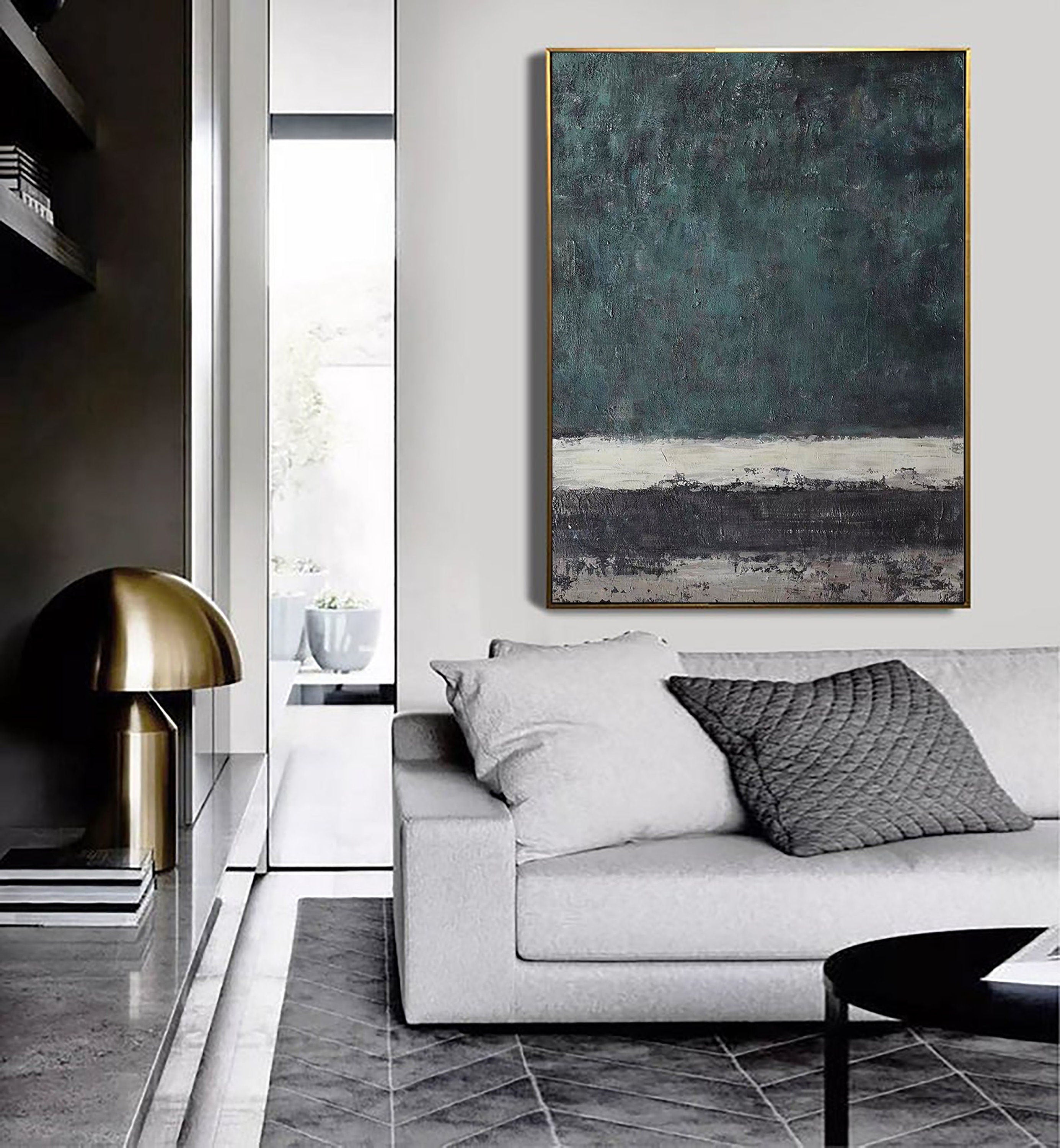 Echoes of Serenity: Abstract Canvas Wall Art
