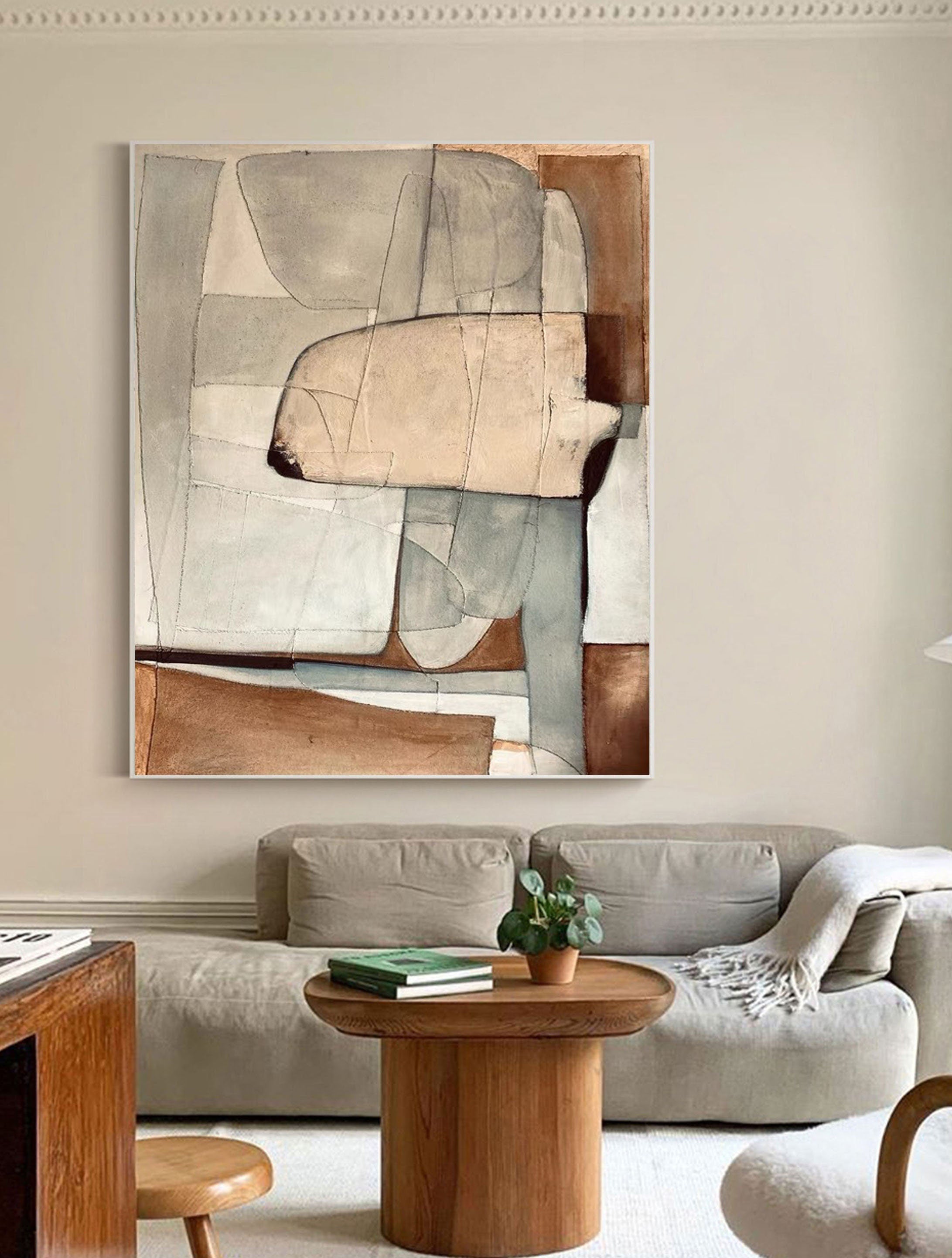 Abstract Geometry Canvas Wall Art