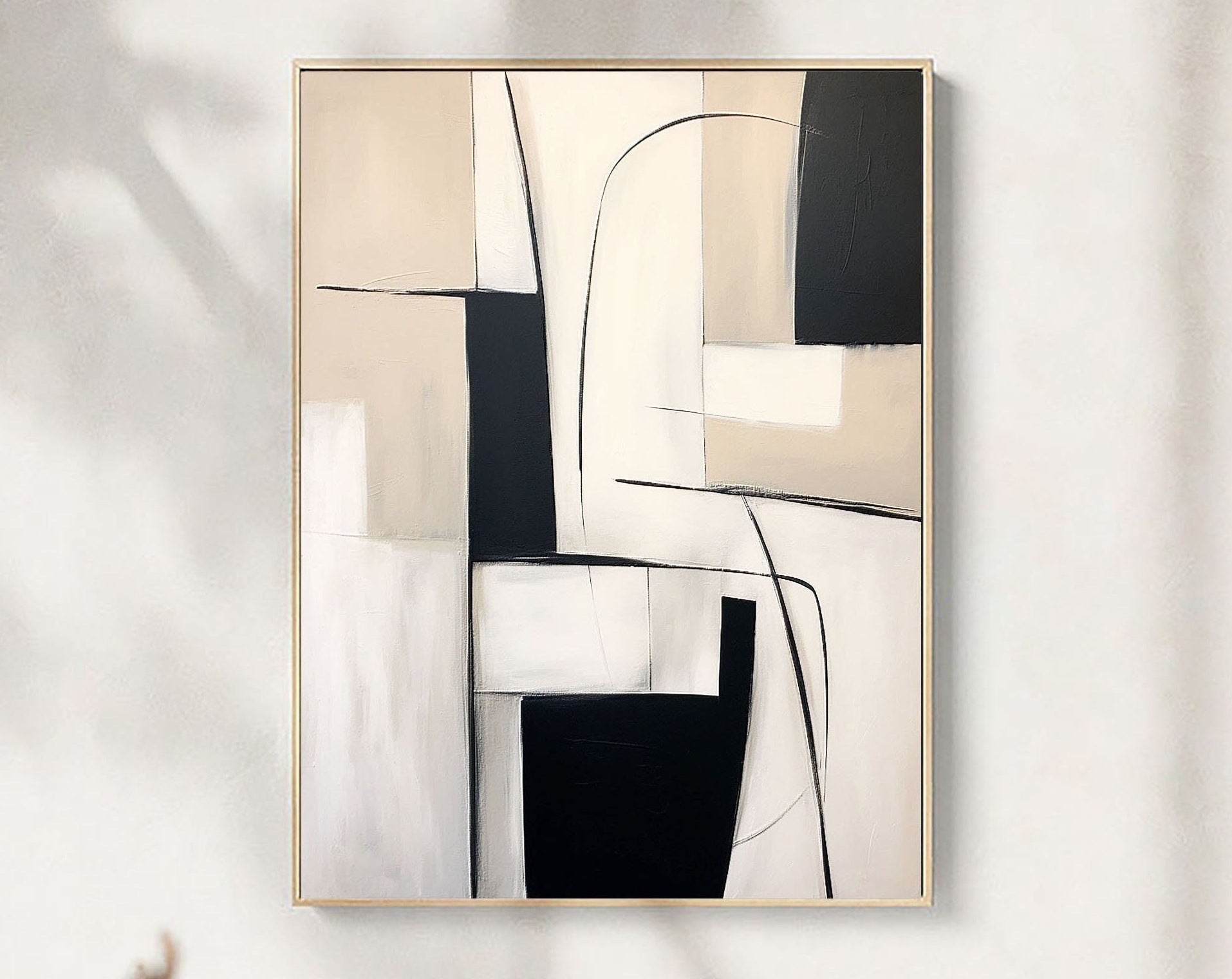 Abstract Geometric Elegance Wall Art