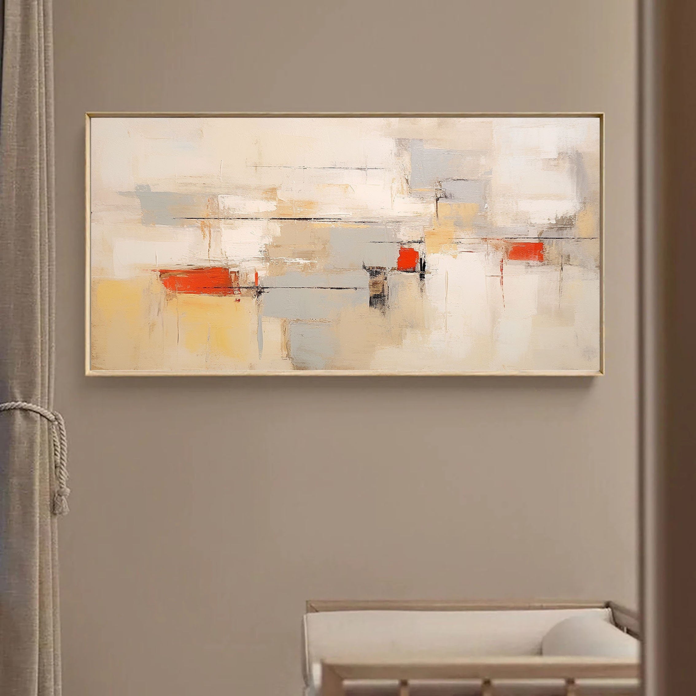 Modern Abstract Horizontal Wall Art