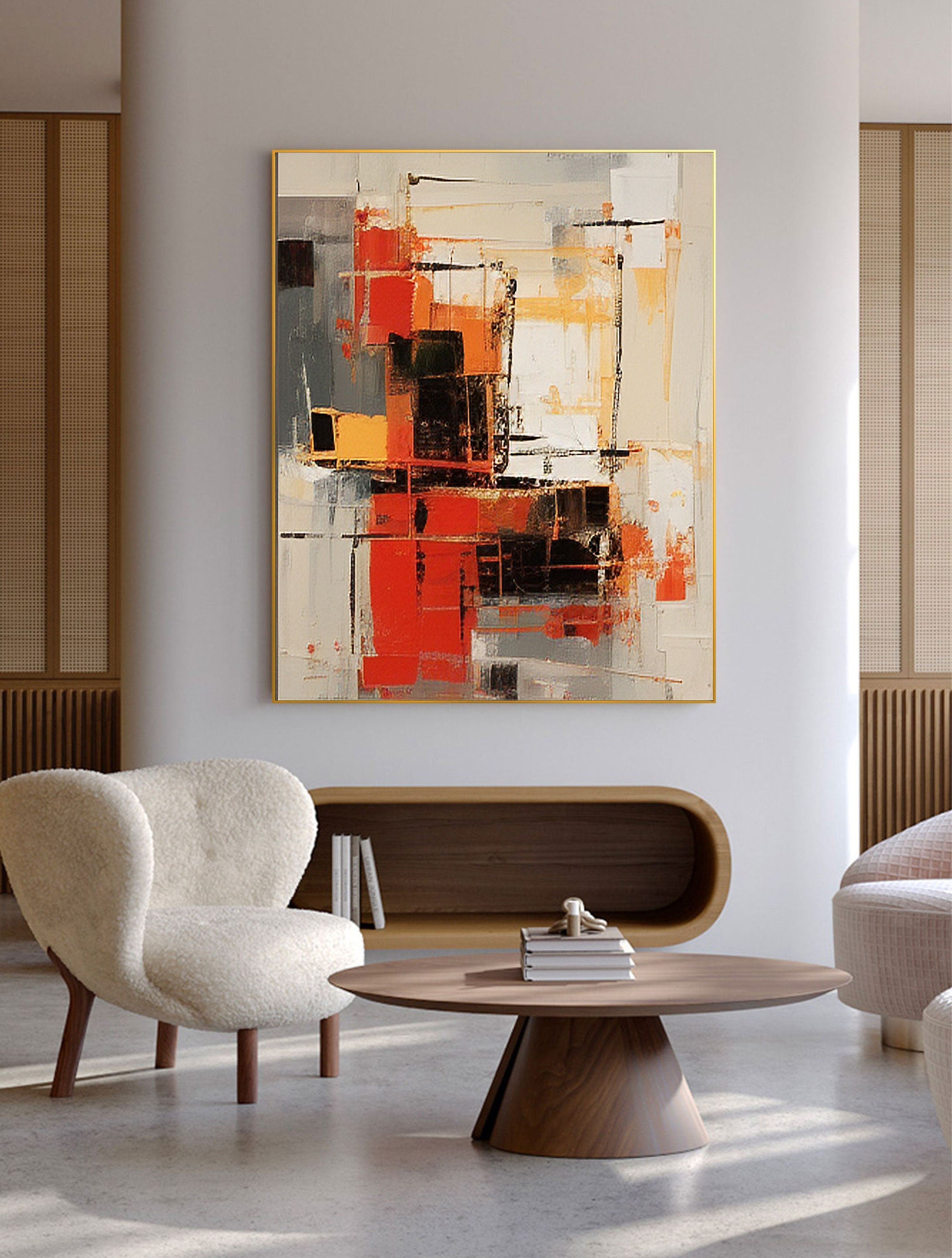 Bold Abstract Canvas Art