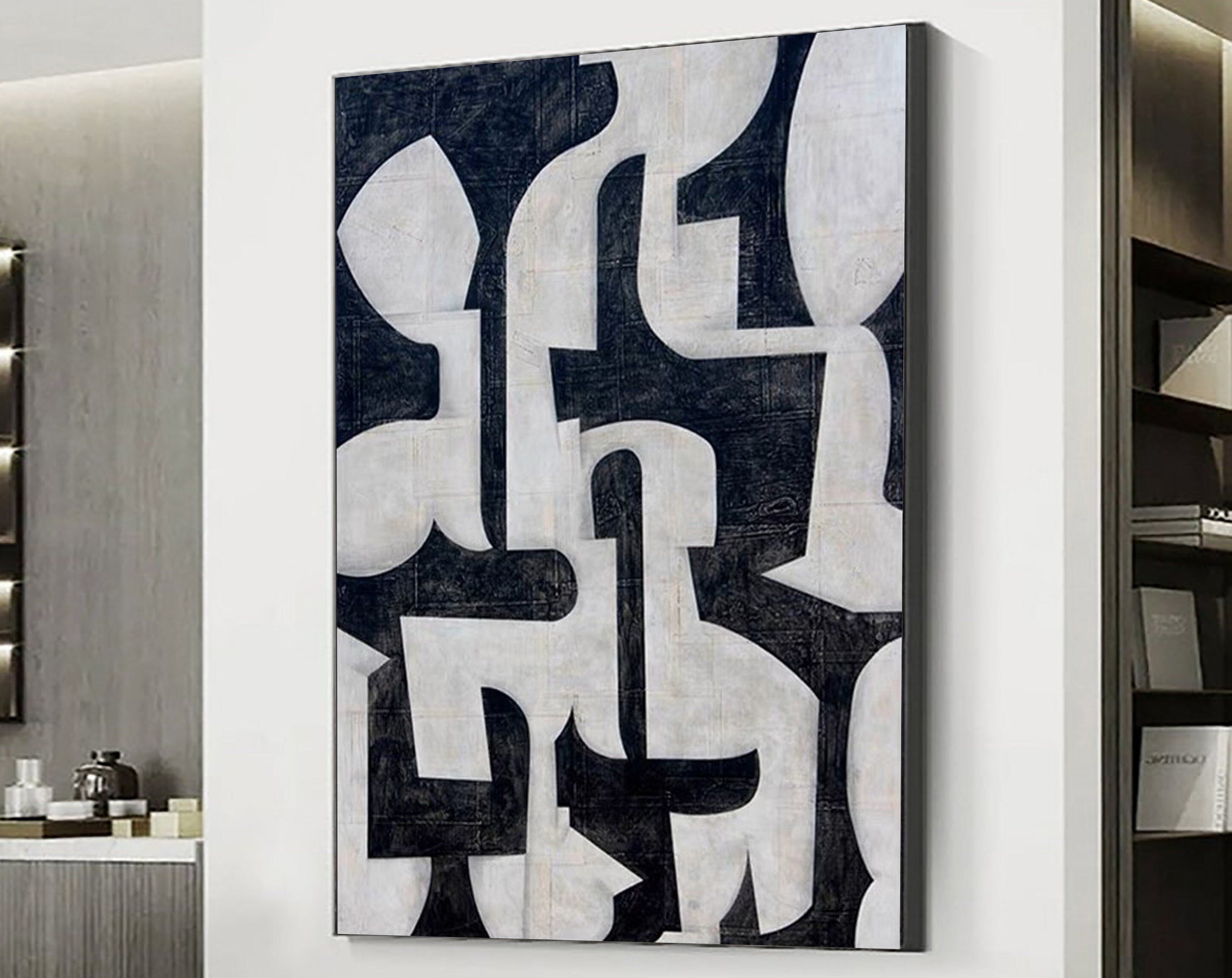 Modern Geometric Abstract Wall Art