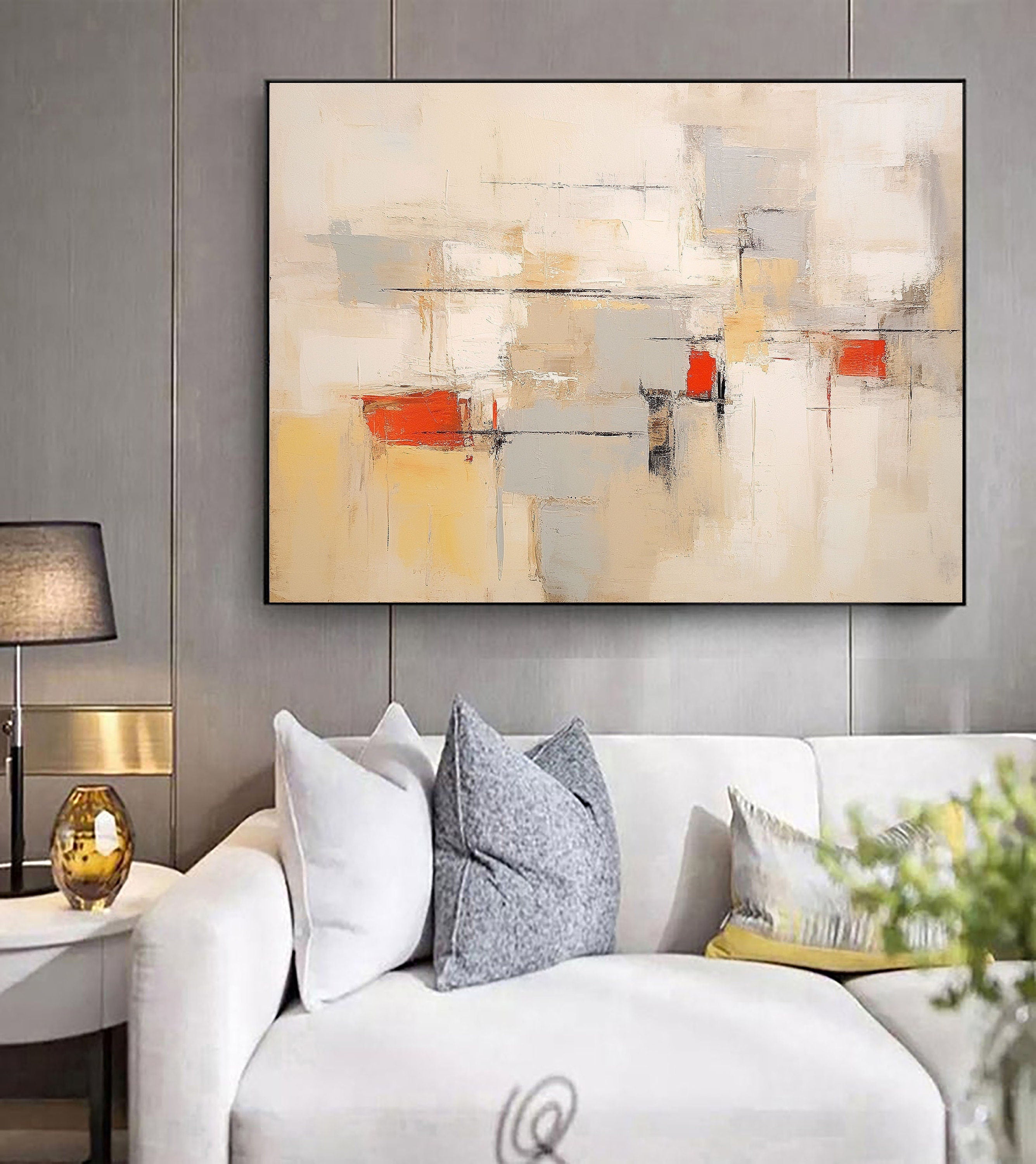 Modern Abstract Horizontal Wall Art
