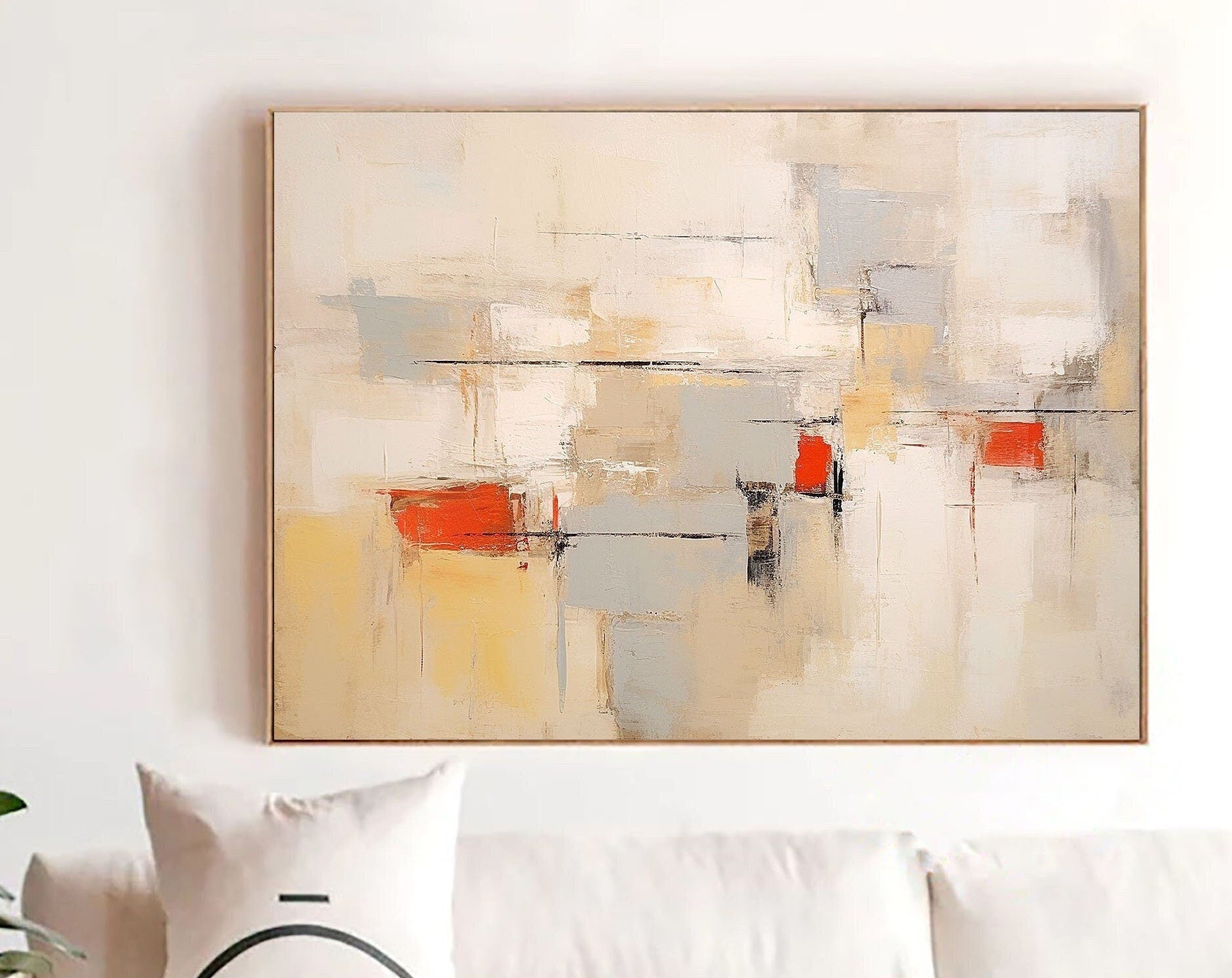 Modern Abstract Horizontal Wall Art