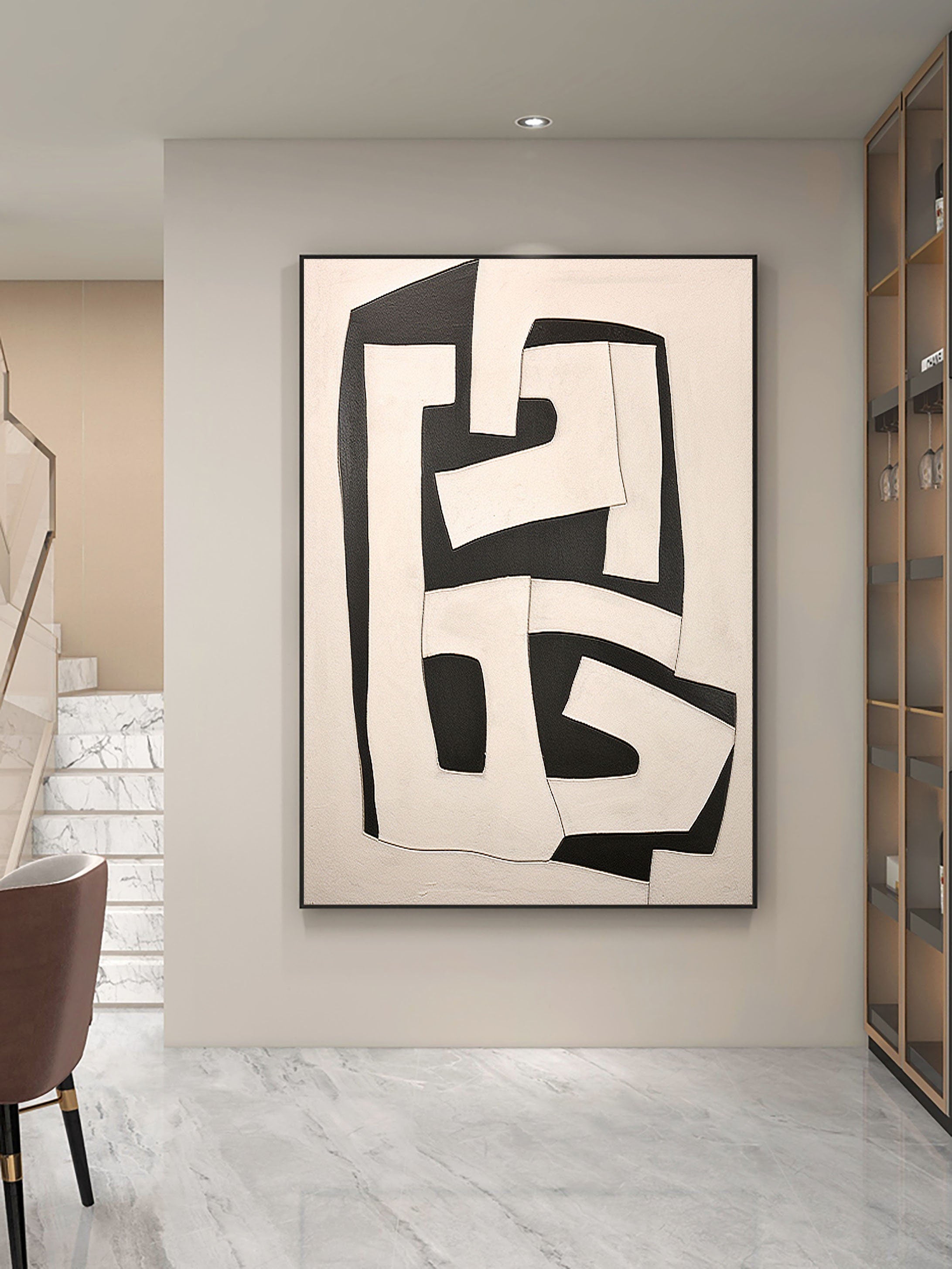 Abstract Geometric Harmony Wall Art