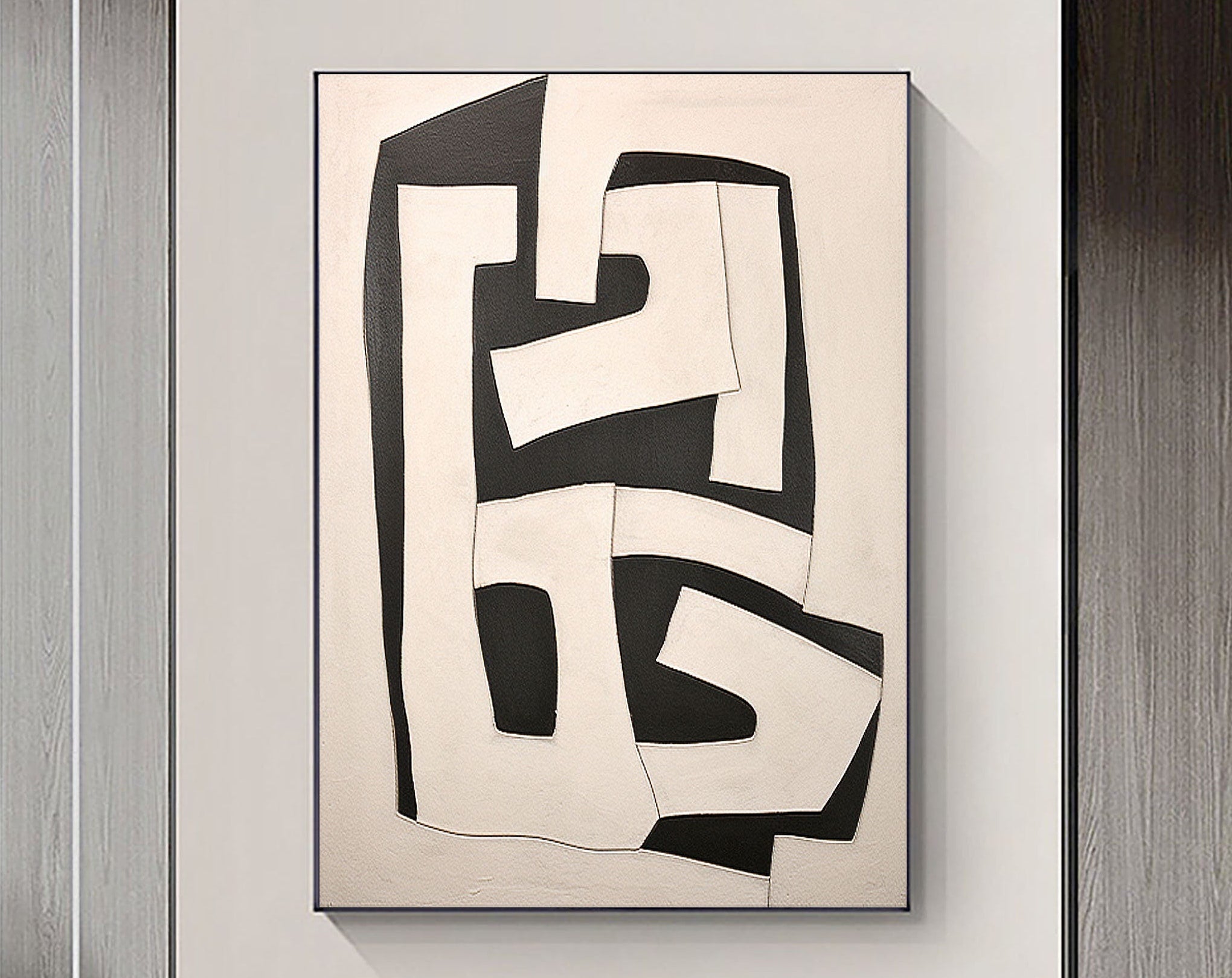 Abstract Geometric Harmony Wall Art