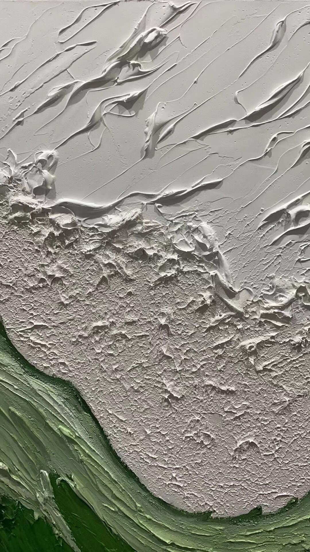 Textured Horizon - Abstract Earth and Sky Wall Art