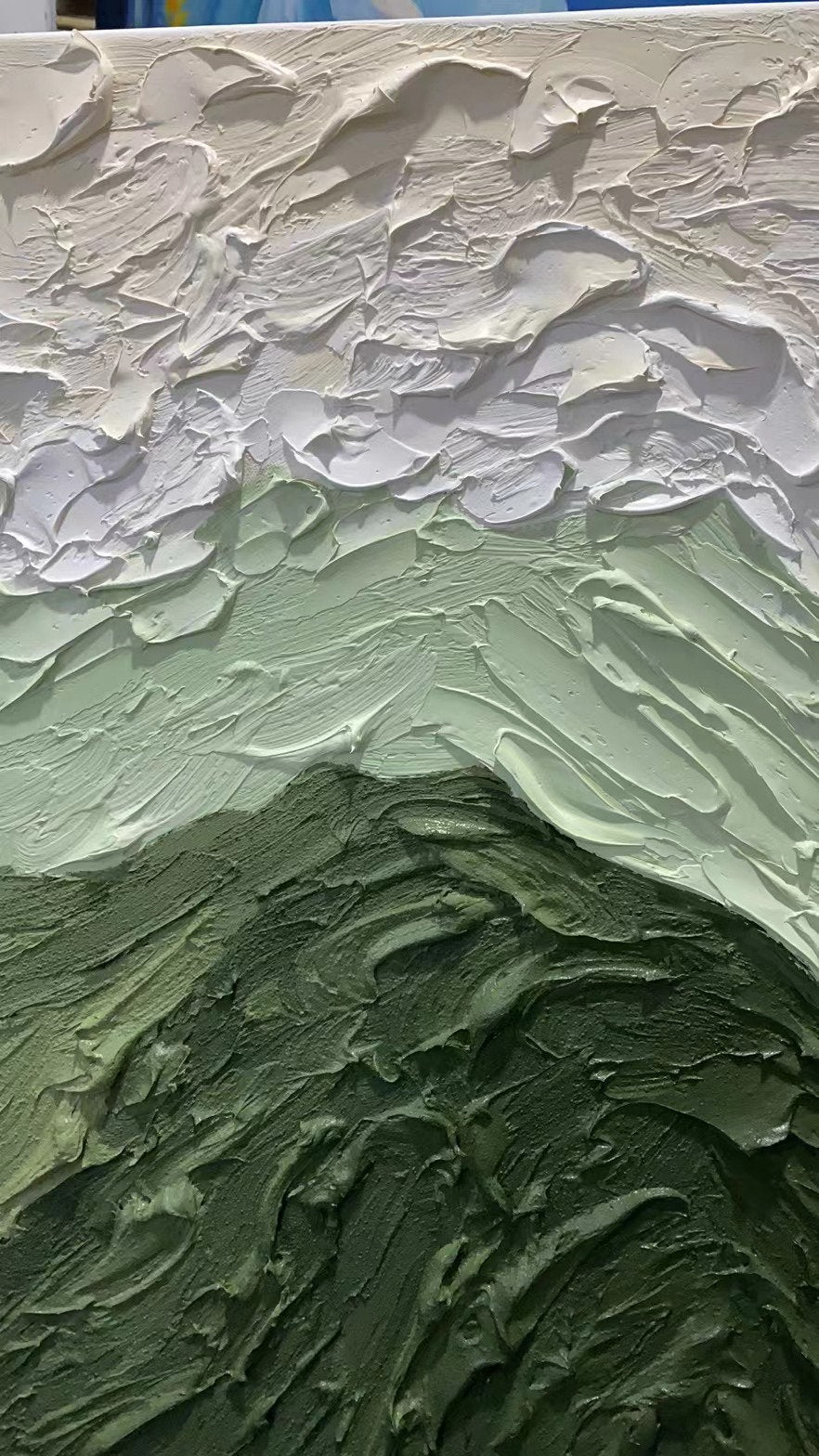 Forest Ridge - Abstract Textured Wall Art