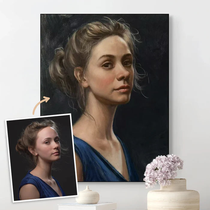 Custom Oil Painting Portraits from Your Photos - Family & Pets#1