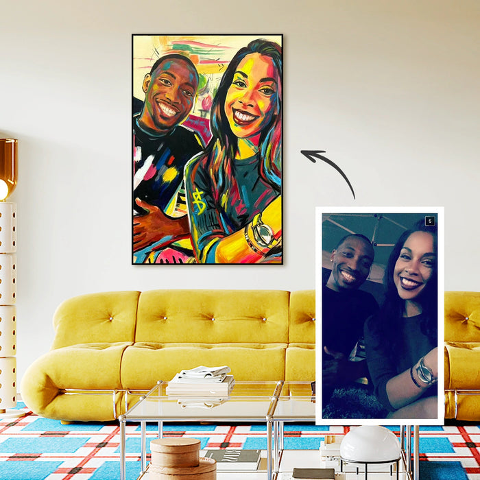 Custom Oil Painting Portraits from Your Photos - Family & Pets#1