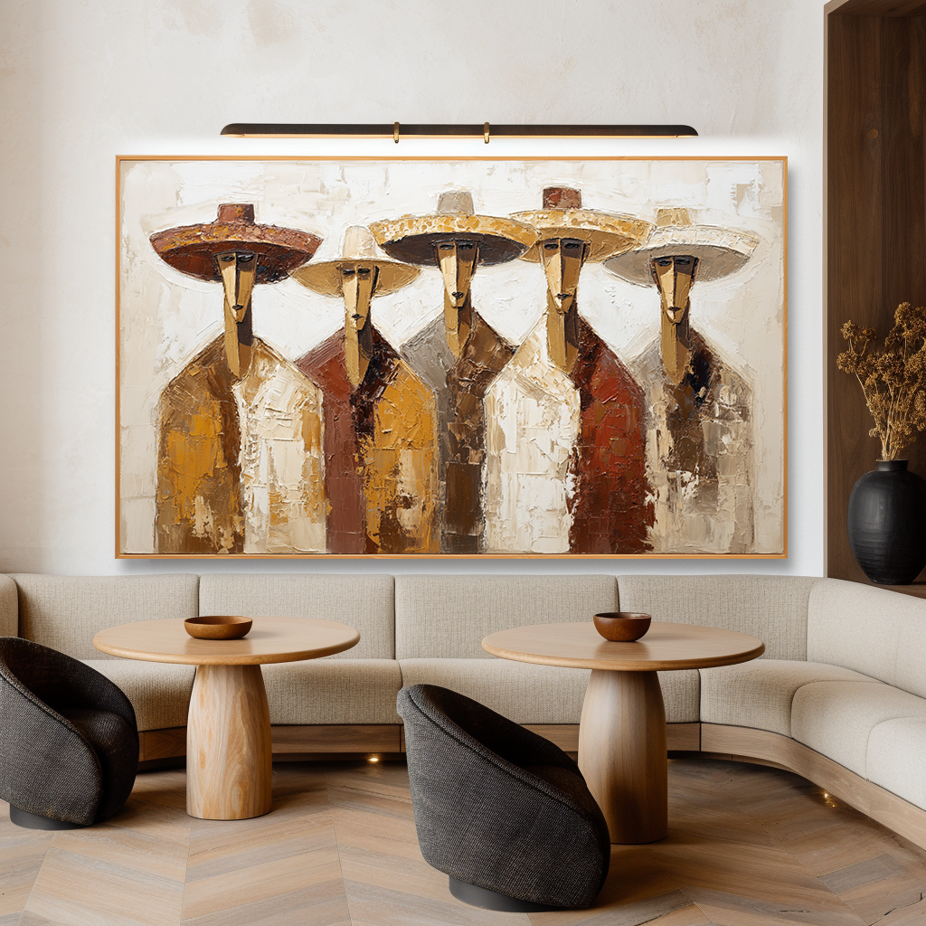 Nomad Line – Abstract Figures Painting#AB0323014