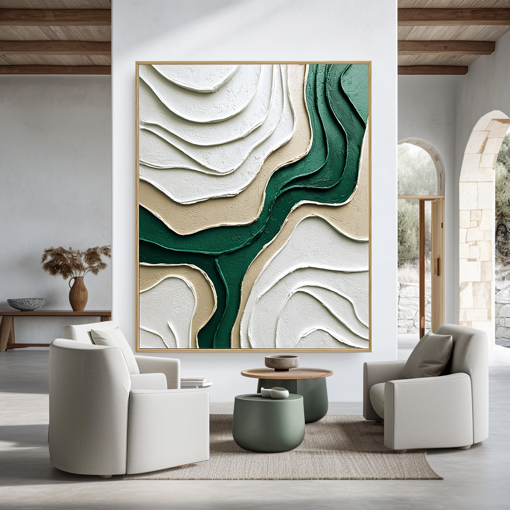 Layered Harmony – Textured Minimalist Abstract Art#wp260465