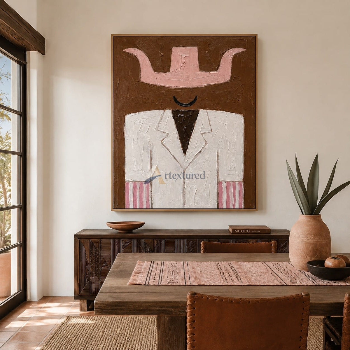 Blush Outlaw – Textured Western Fashion Portrait#wp261624