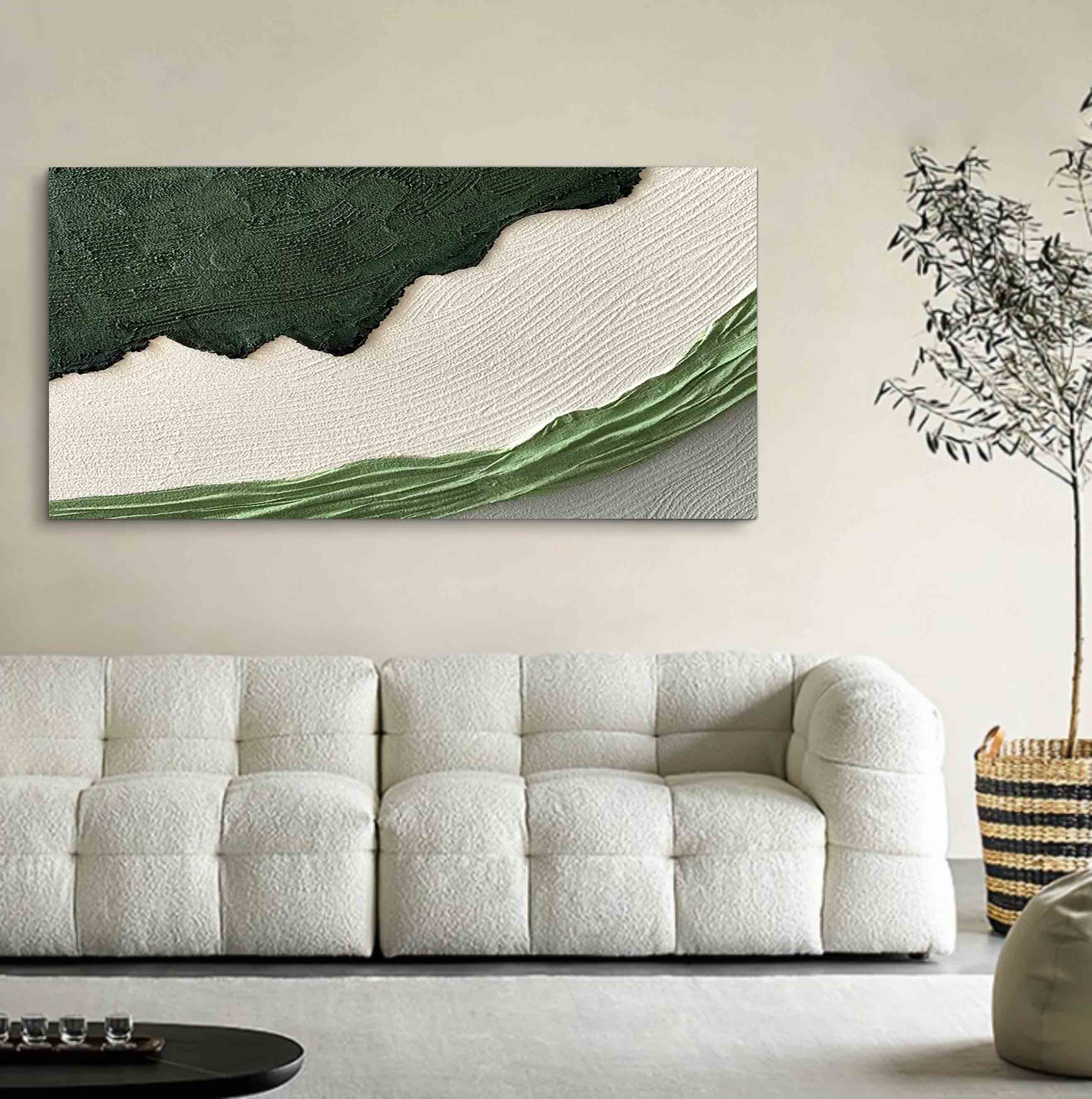 Earth Layers: Textured Abstract Art