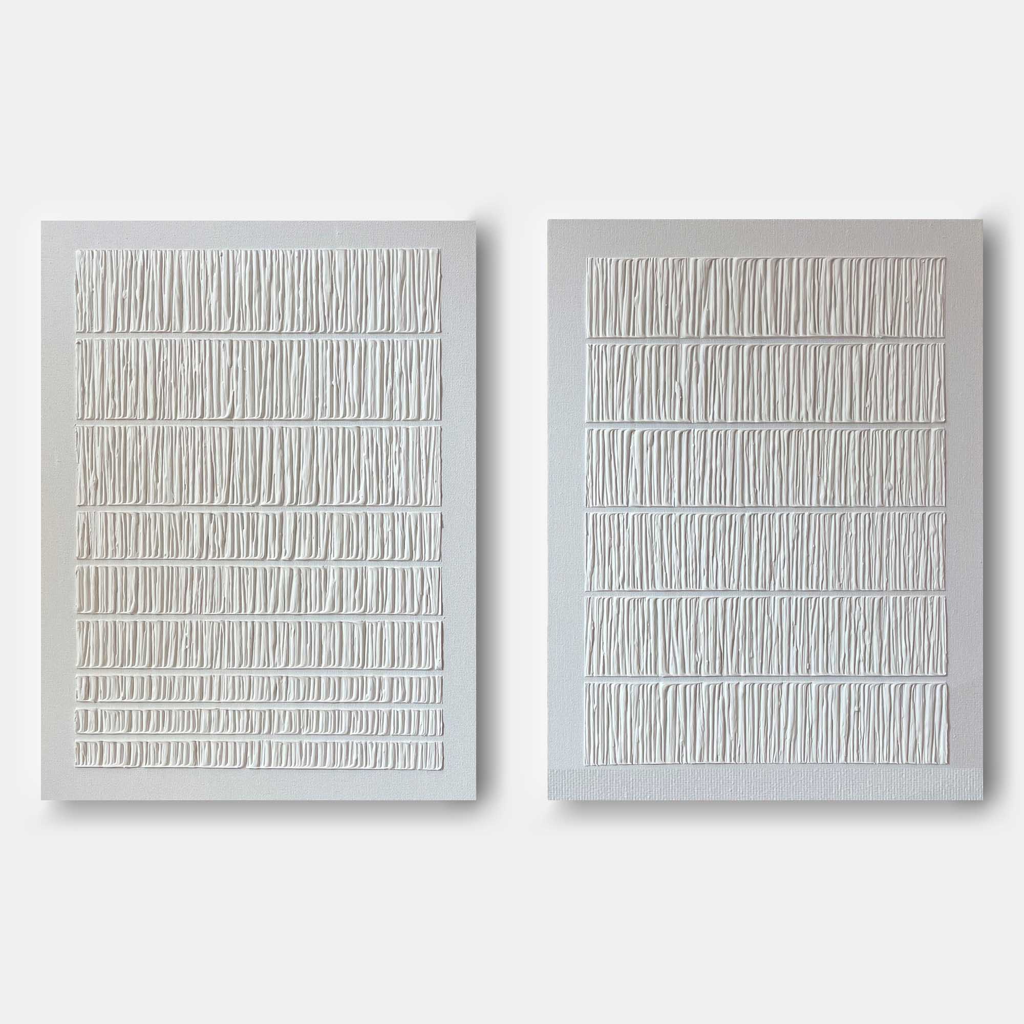 Linear Harmony Diptych Art Set Of 2