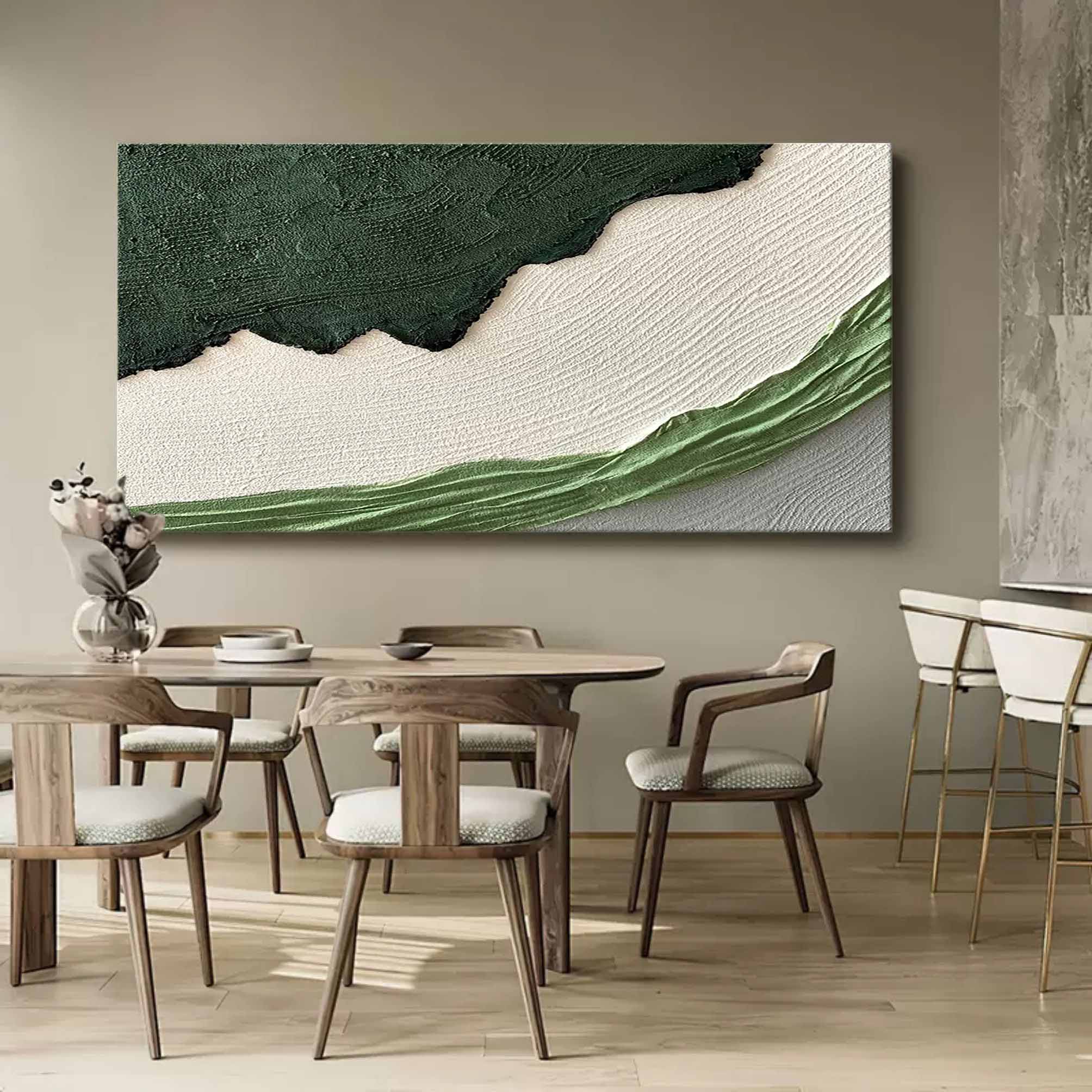 Earth Layers: Textured Abstract Art