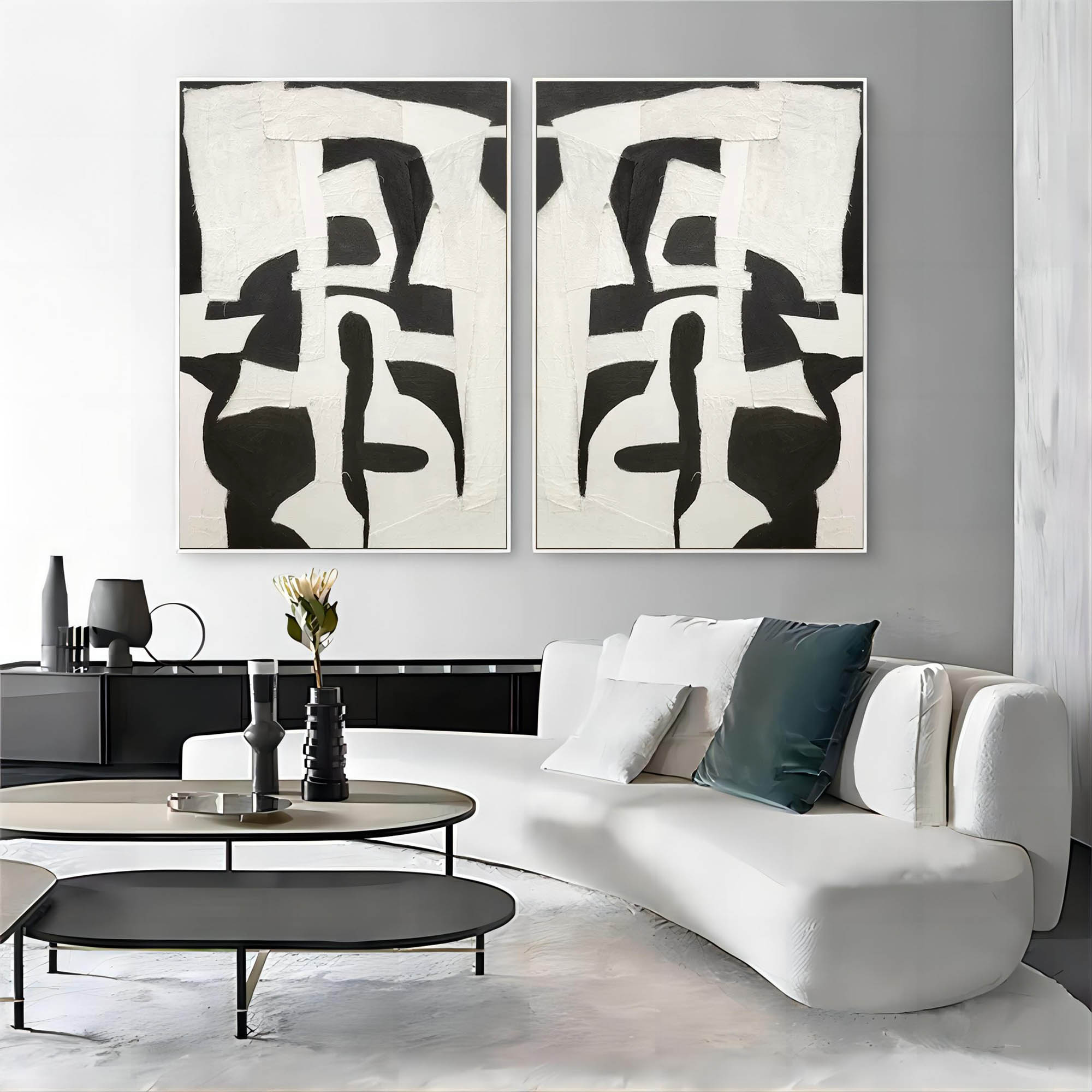 Monochrome Harmony SET OF 2