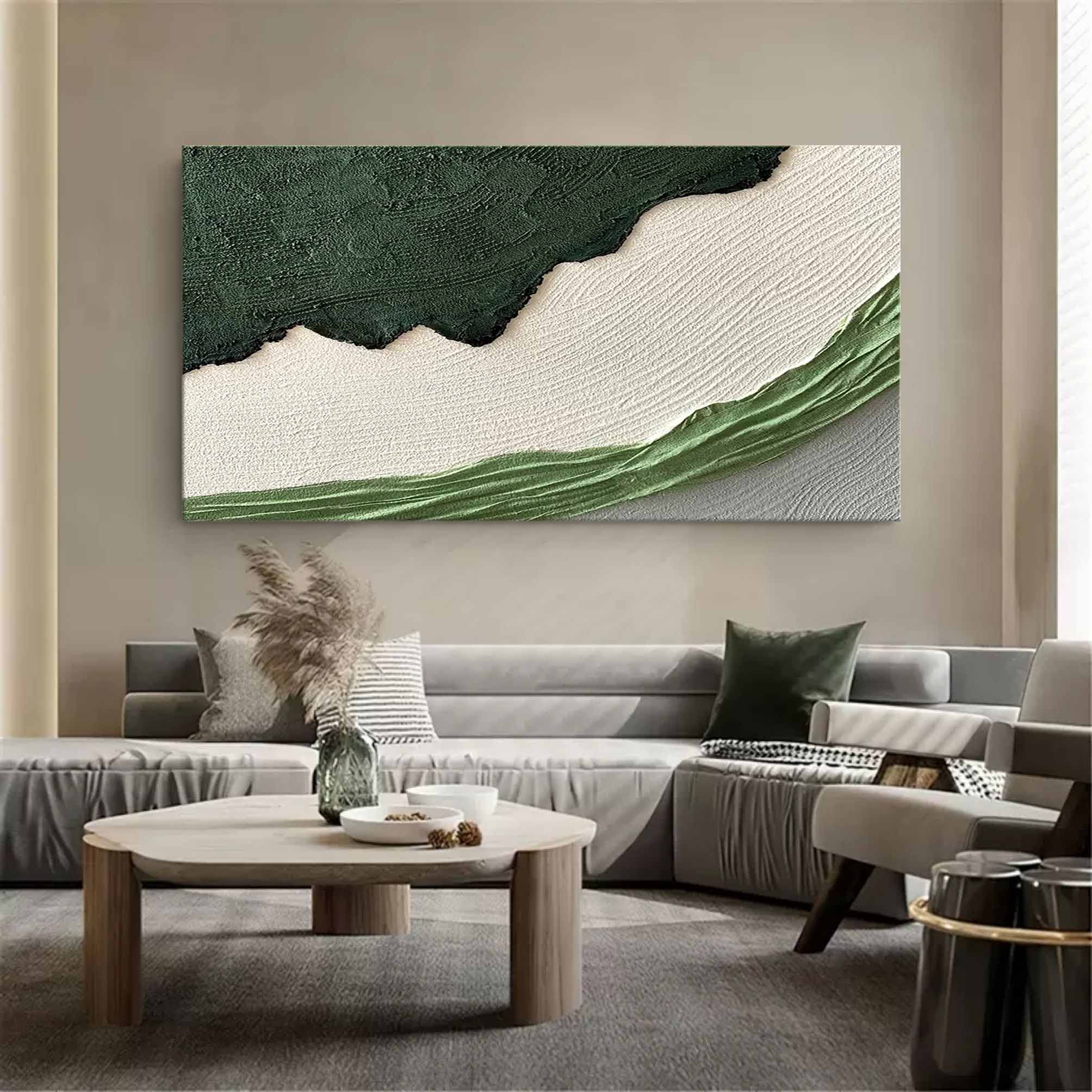 Earth Layers: Textured Abstract Art