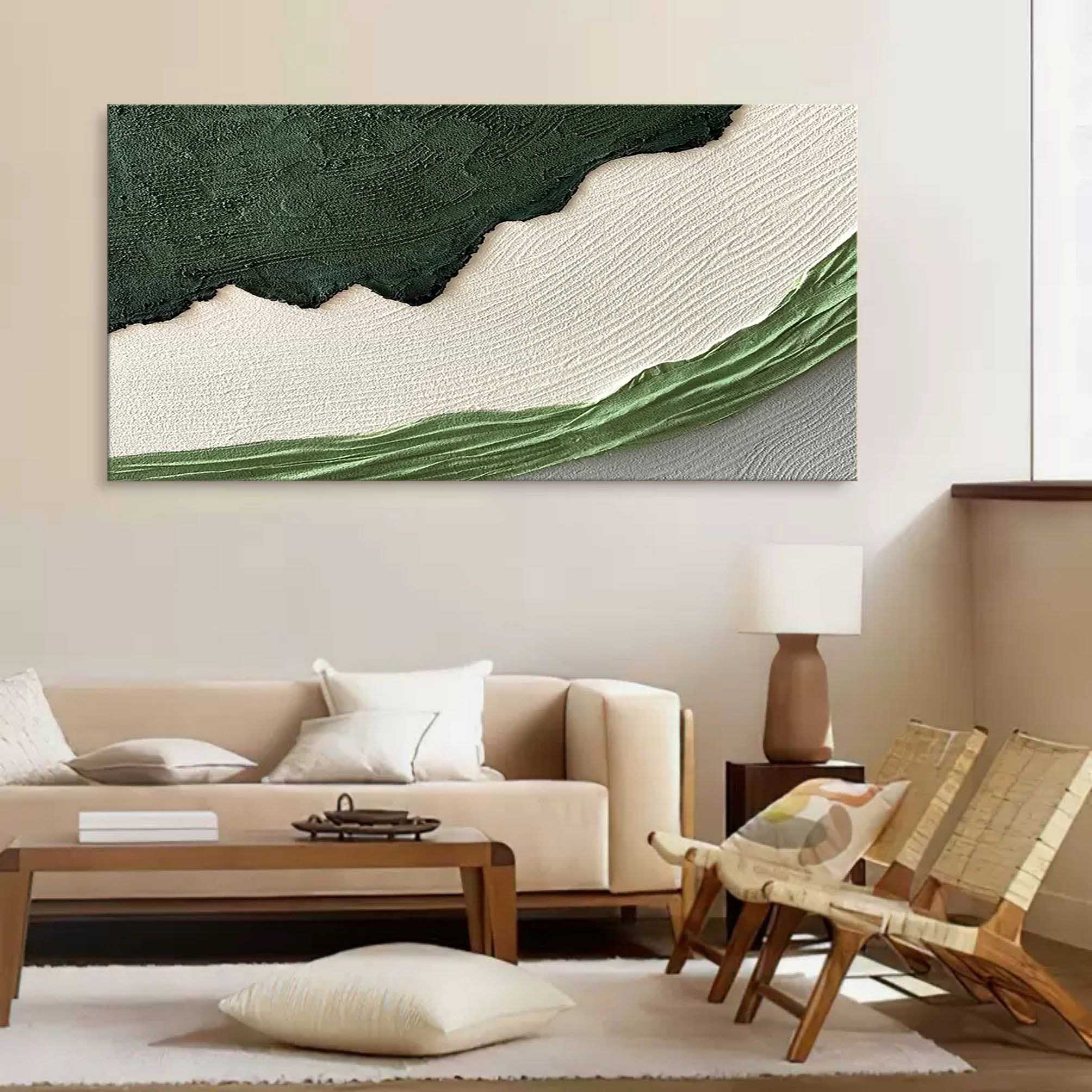 Earth Layers: Textured Abstract Art