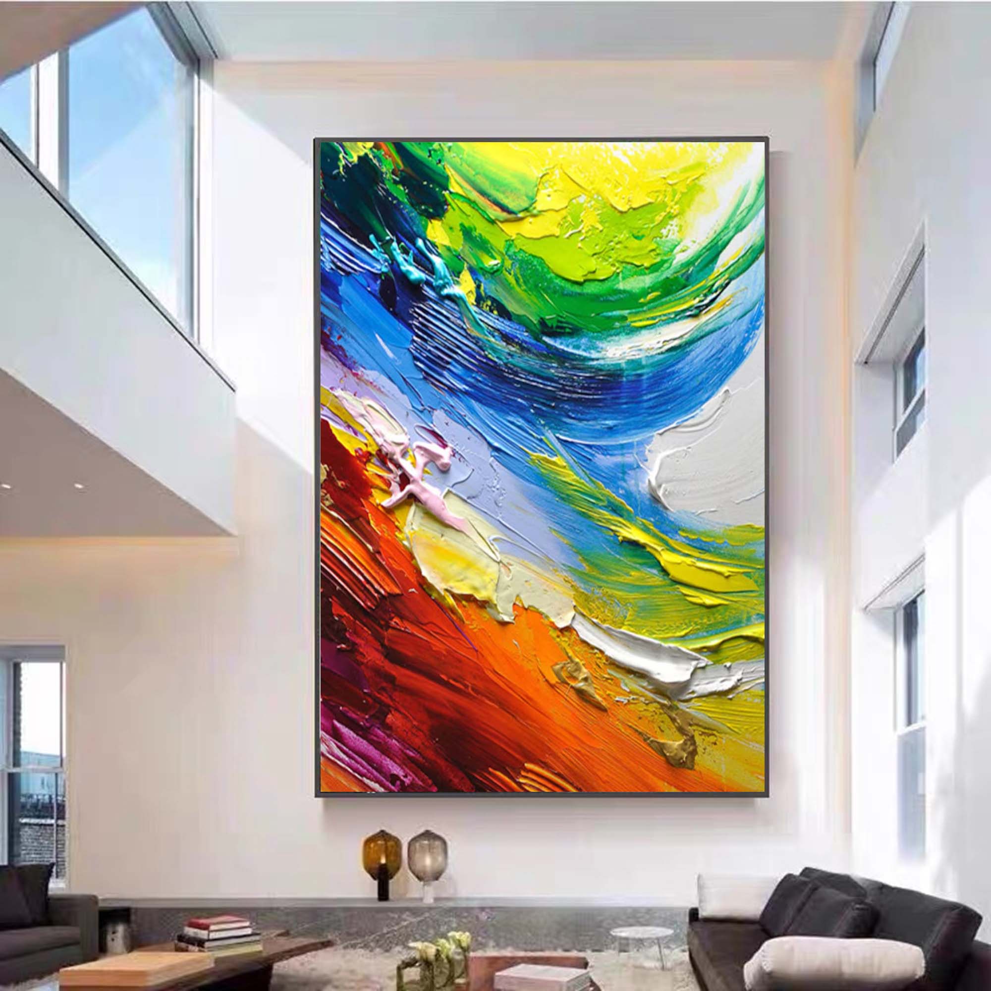 Color Symphony - Abstract Energy Burst