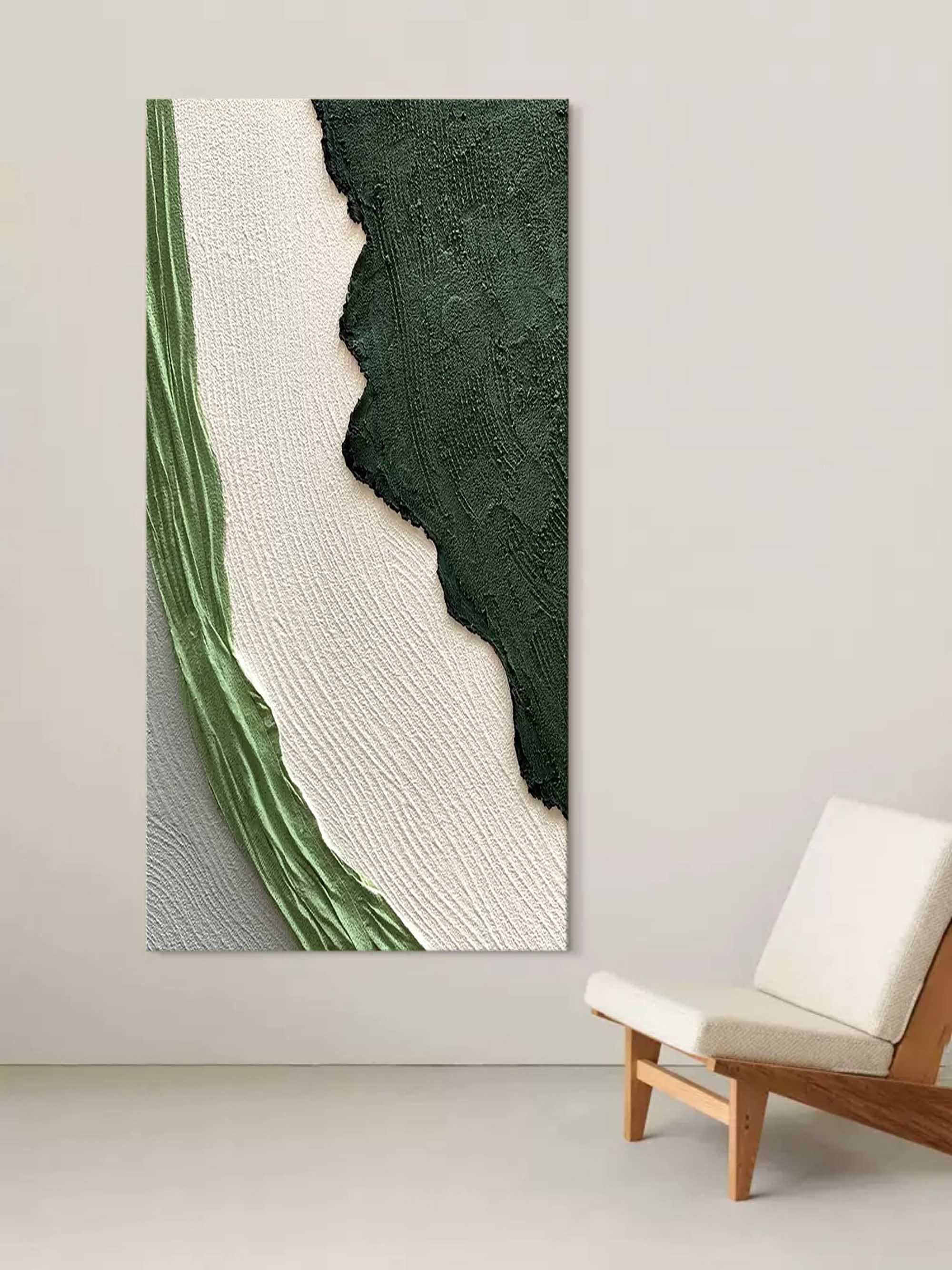 Earth Layers: Textured Abstract Art