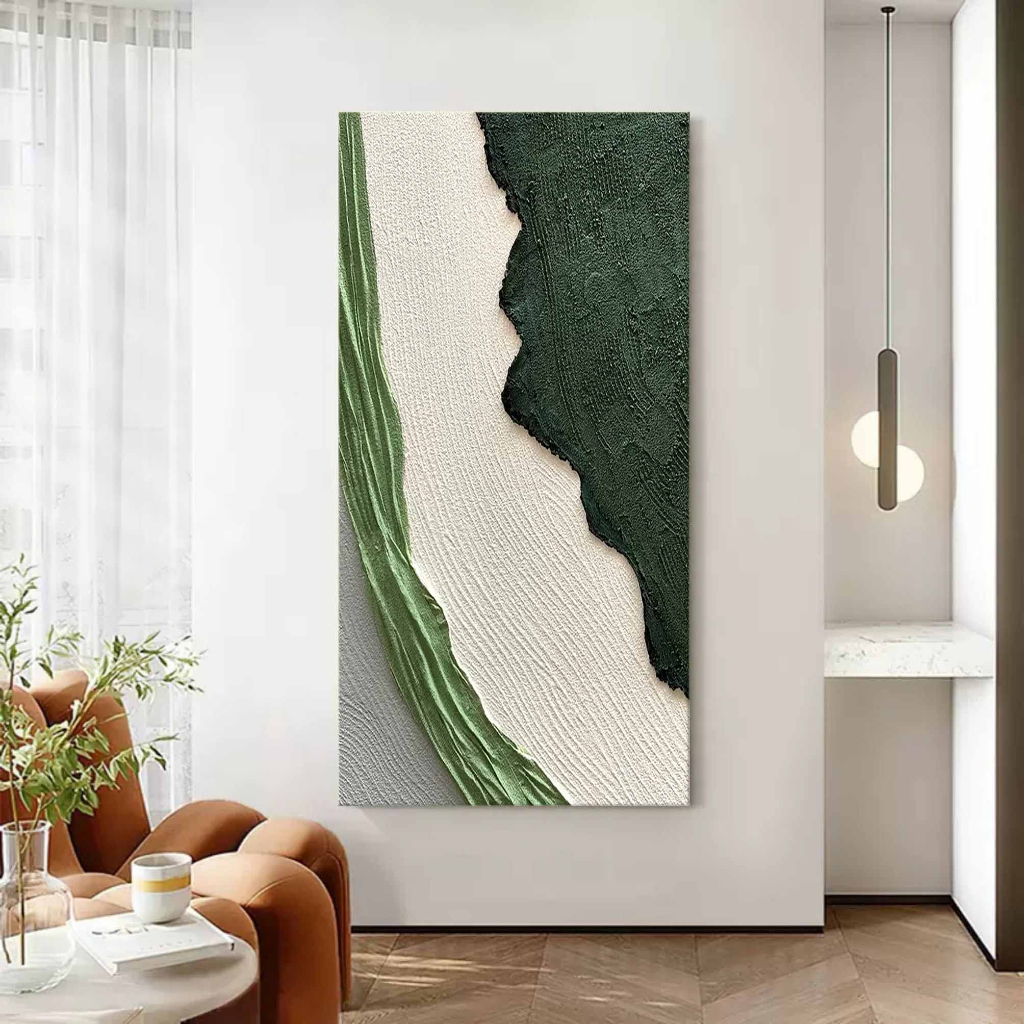 Earth Layers: Textured Abstract Art