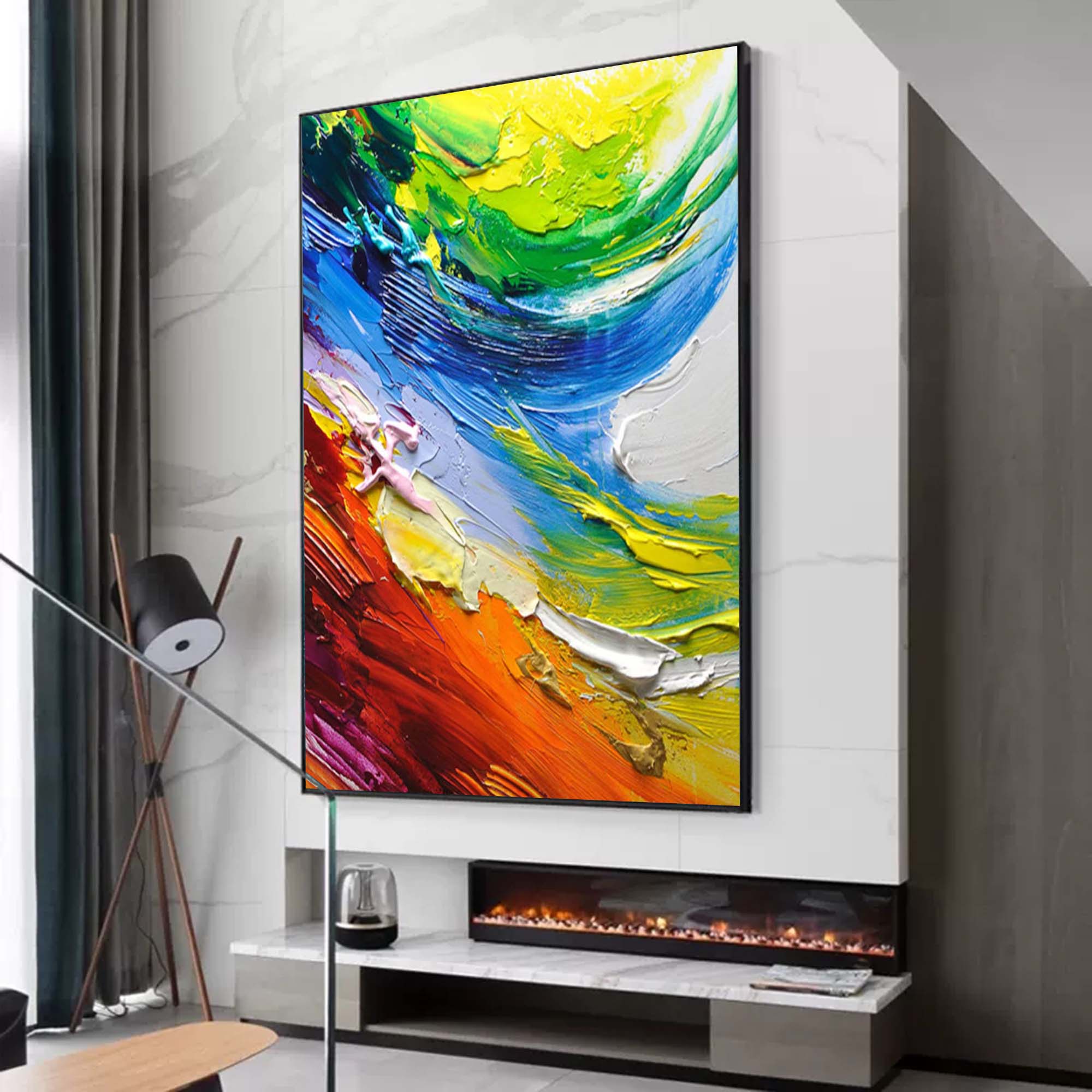 Color Symphony - Abstract Energy Burst