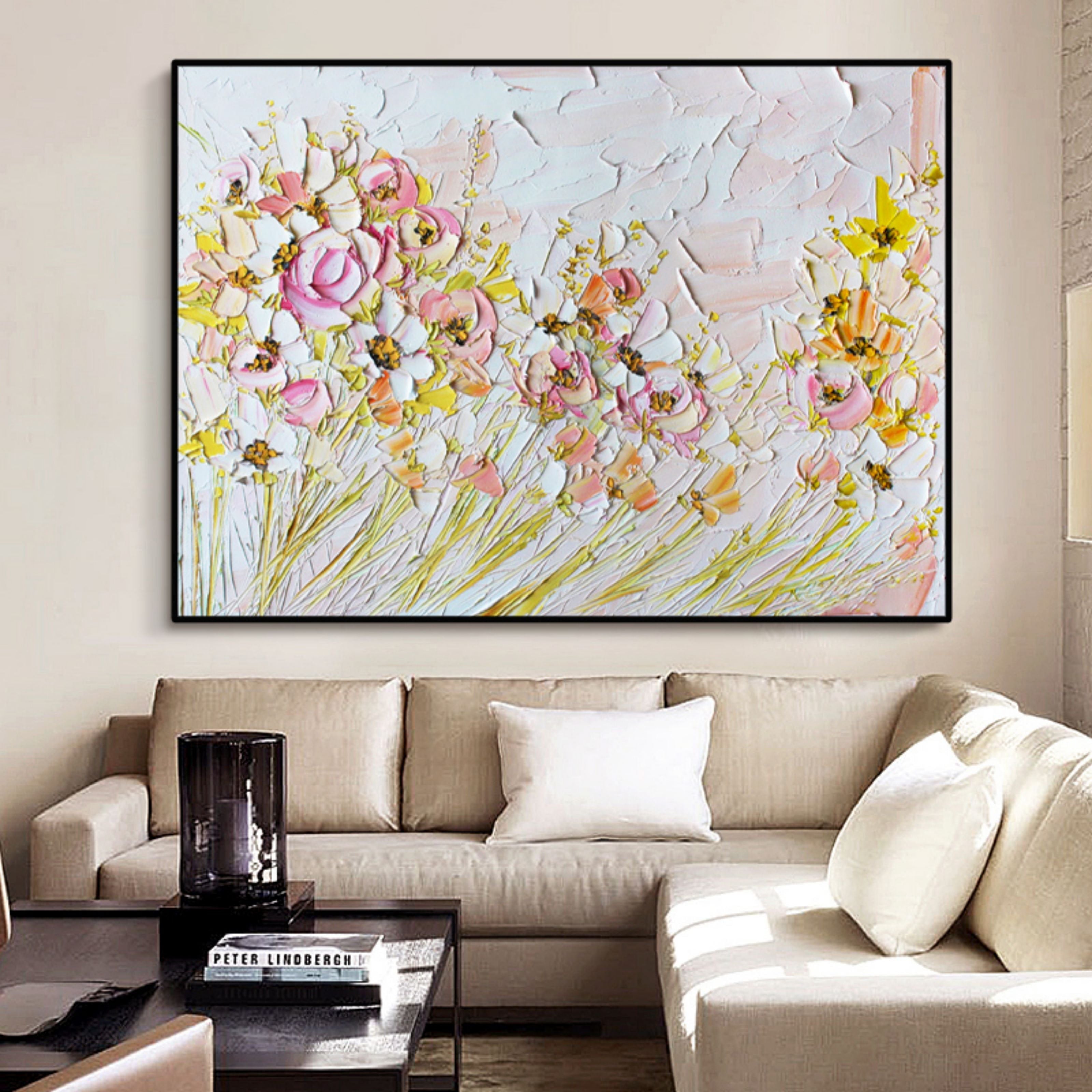 Blushing Meadow: Floral Bliss