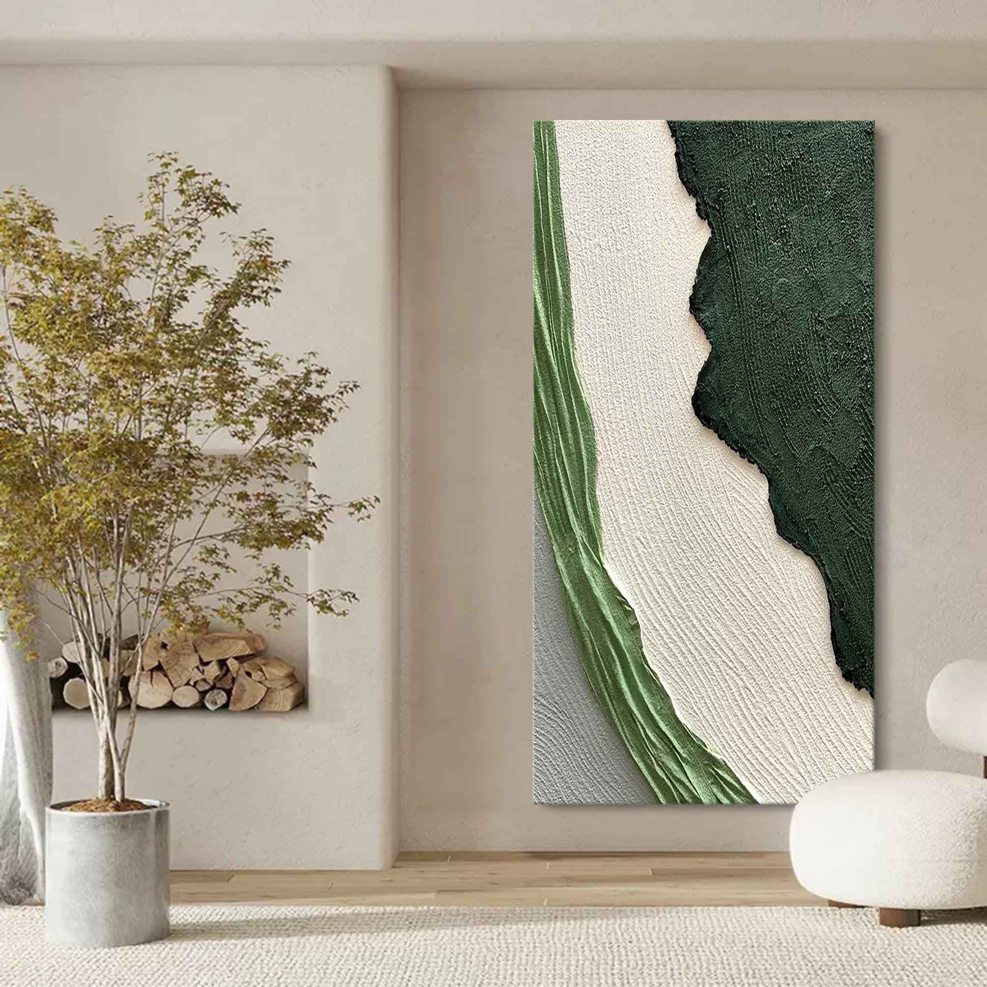 Earth Layers: Textured Abstract Art
