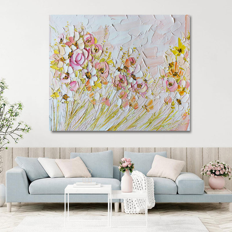Blushing Meadow: Floral Bliss