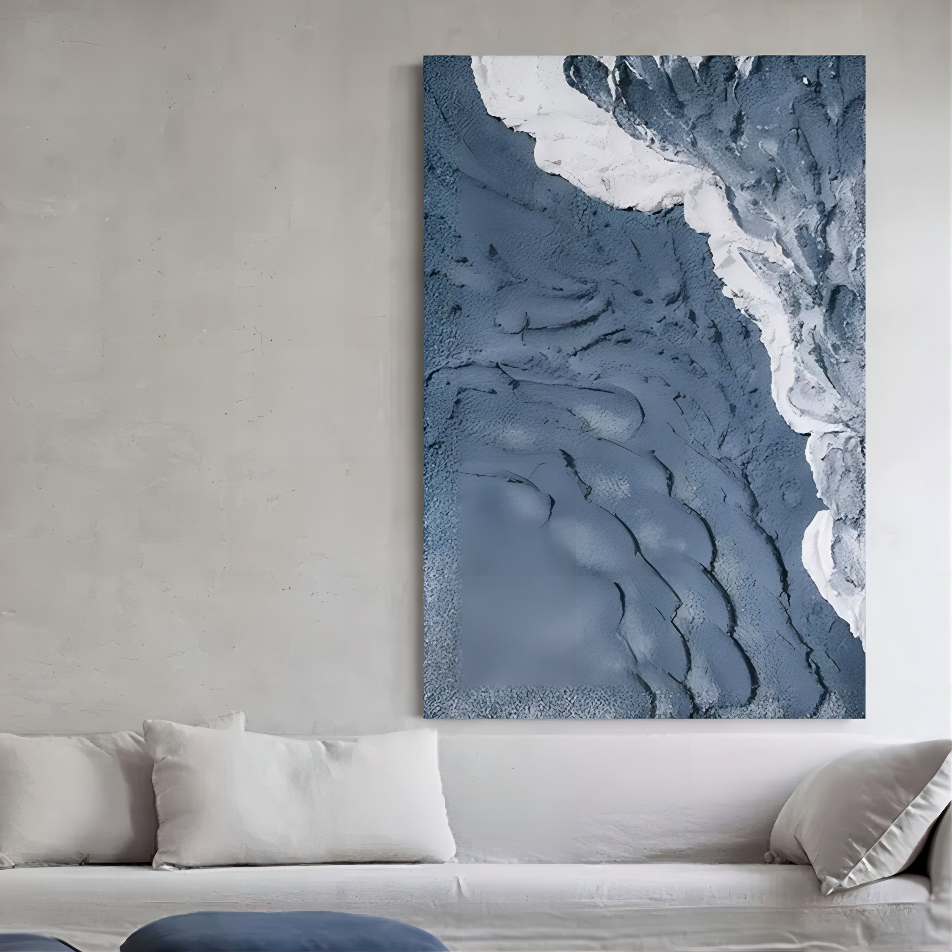 Blue Tide: Coastal Abstract