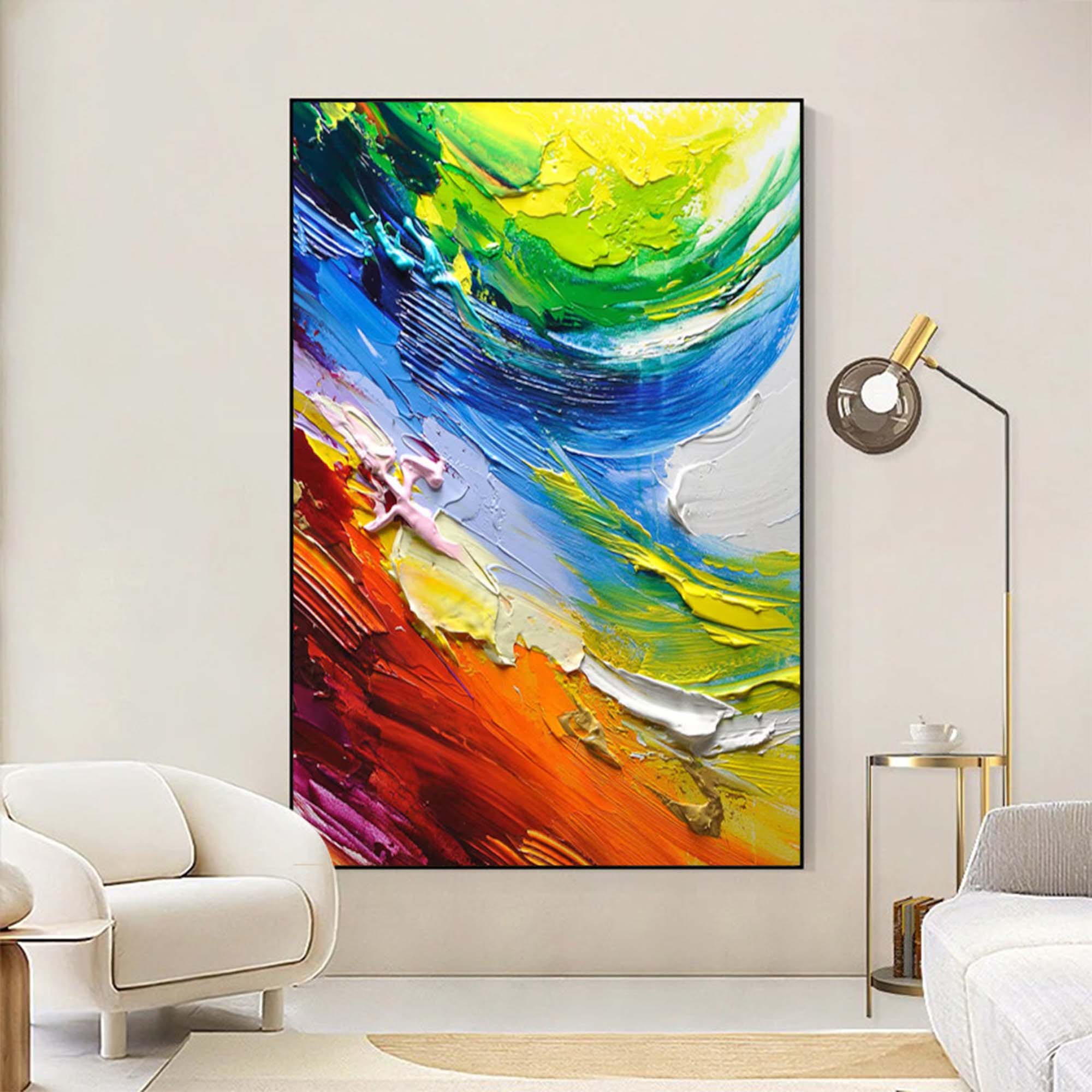 Color Symphony - Abstract Energy Burst