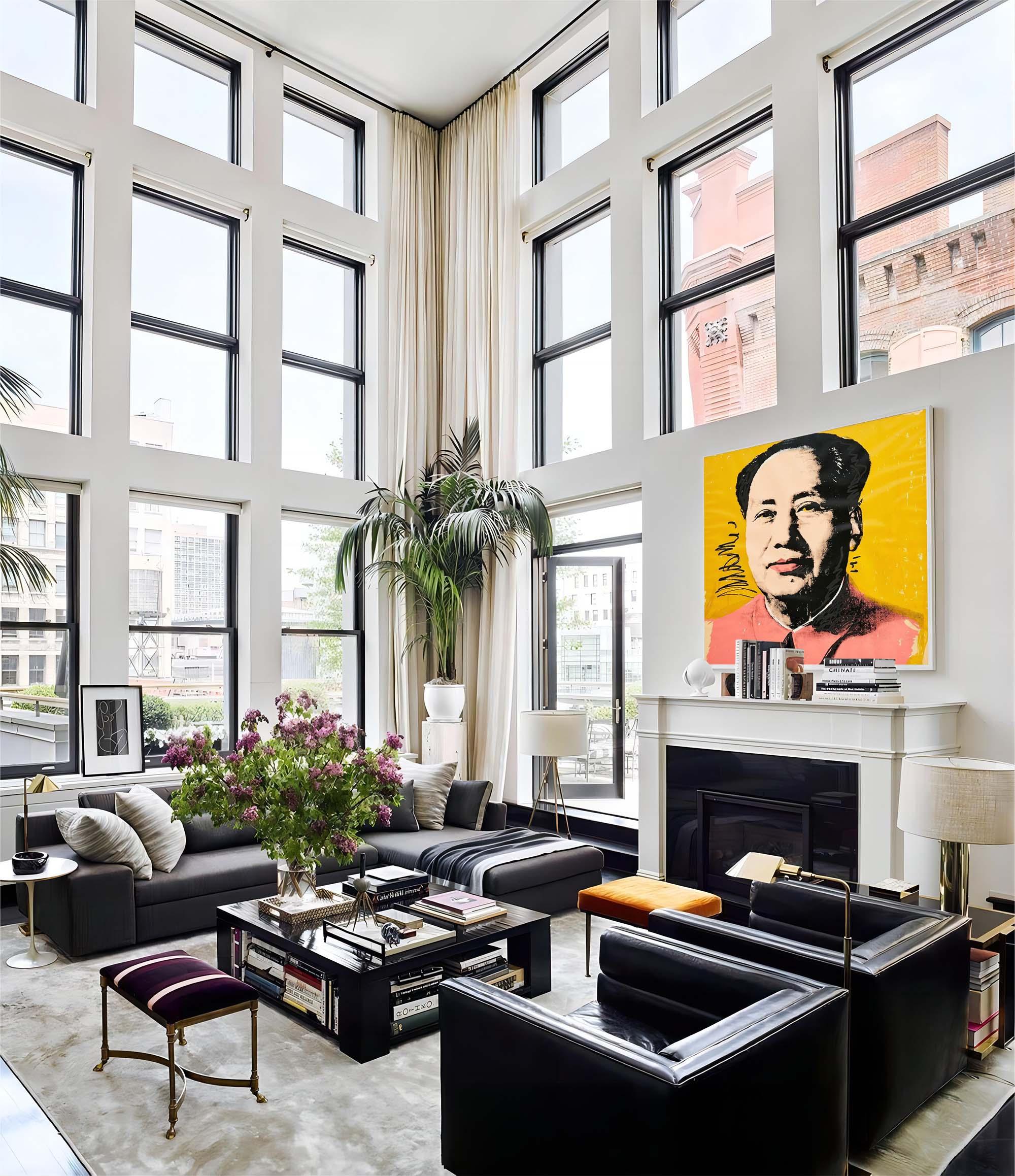 Pop Art Portrait: Historical Icon Reimagined - artextured