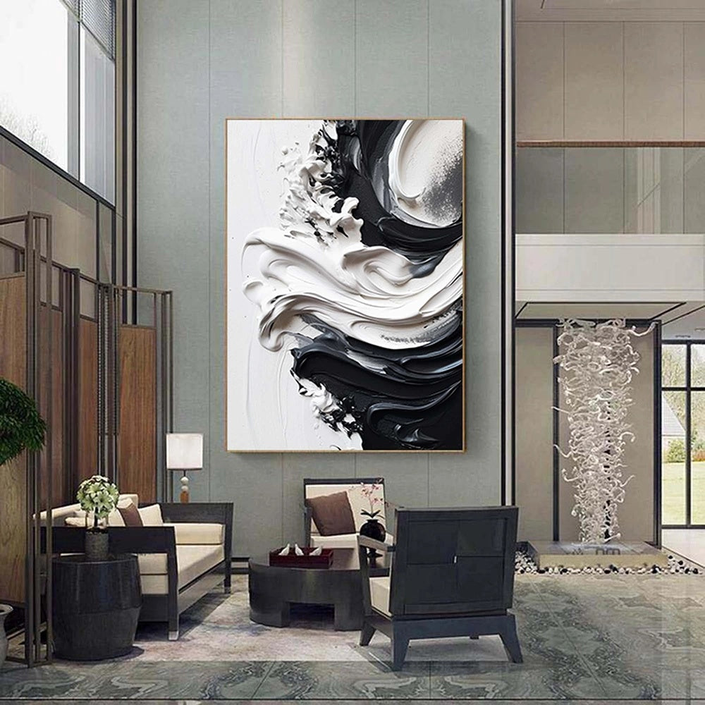 Monochrome Elegance: A Dance of Shades in Home Decor