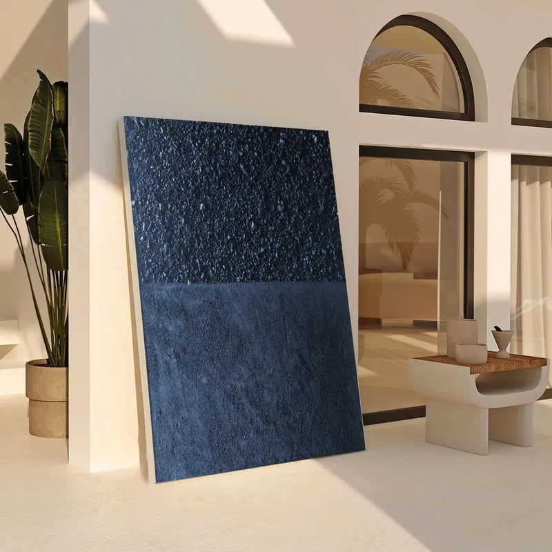 Minimalist Textured Abstract Wall Art for Modern Interiors – Still Divide#AB14127