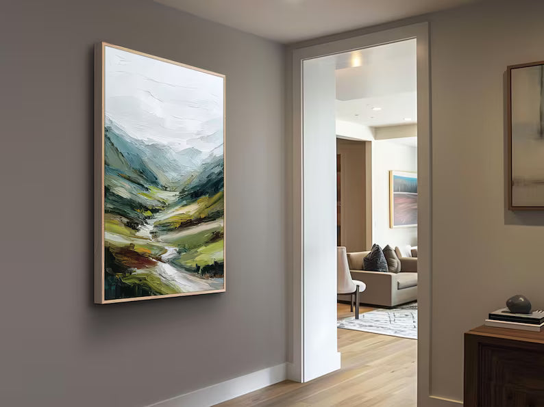 Path Through the Highlands – Acoustic Landscape Wall Art#yy260623021