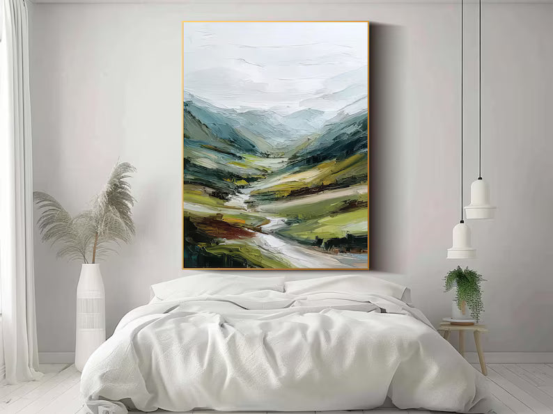 Path Through the Highlands – Acoustic Landscape Wall Art#yy260623021