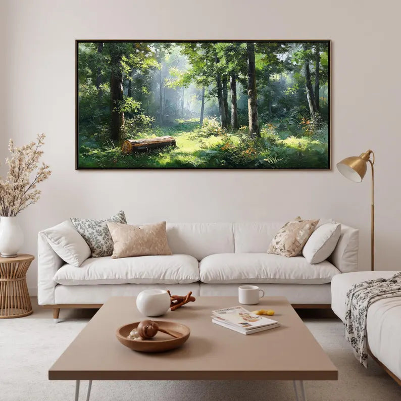 Forest After Rain – Acoustic Landscape Wall Art#yy260623029