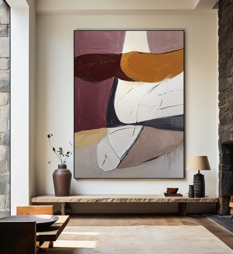 Balanced Forms-Handcrafted Abstract Wall Art#AB14140