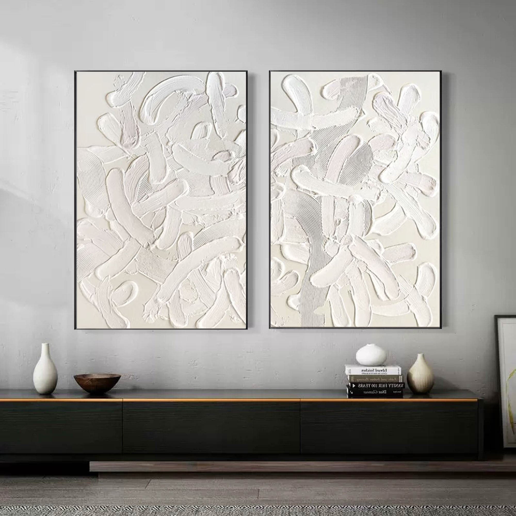 Abstract Tranquility Painting SET OF 2 #AVG 01101