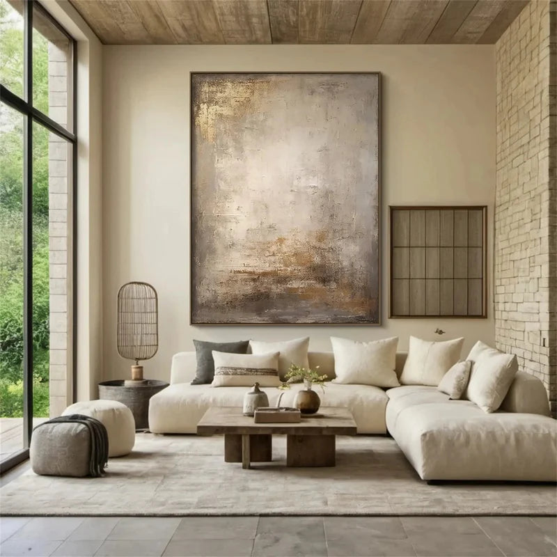 Ethereal Texture Abstract Oil Painting#AB0519059