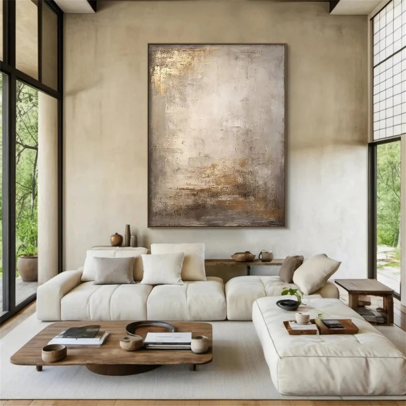Ethereal Texture Abstract Oil Painting#AB0519059